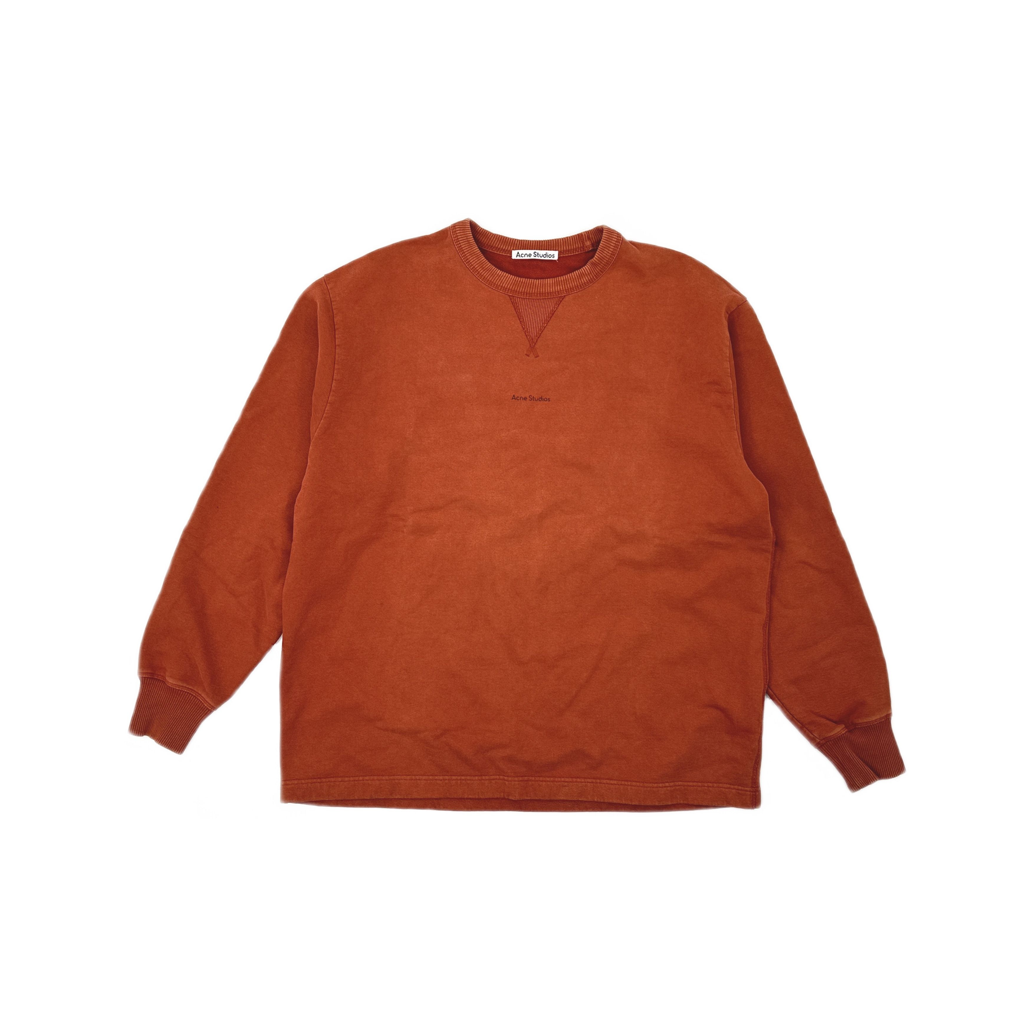 Acne Studios Acne Studios Logo Print Sweatshirt L Size US L / EU 52-54 / 3 - 2 Thumbnail