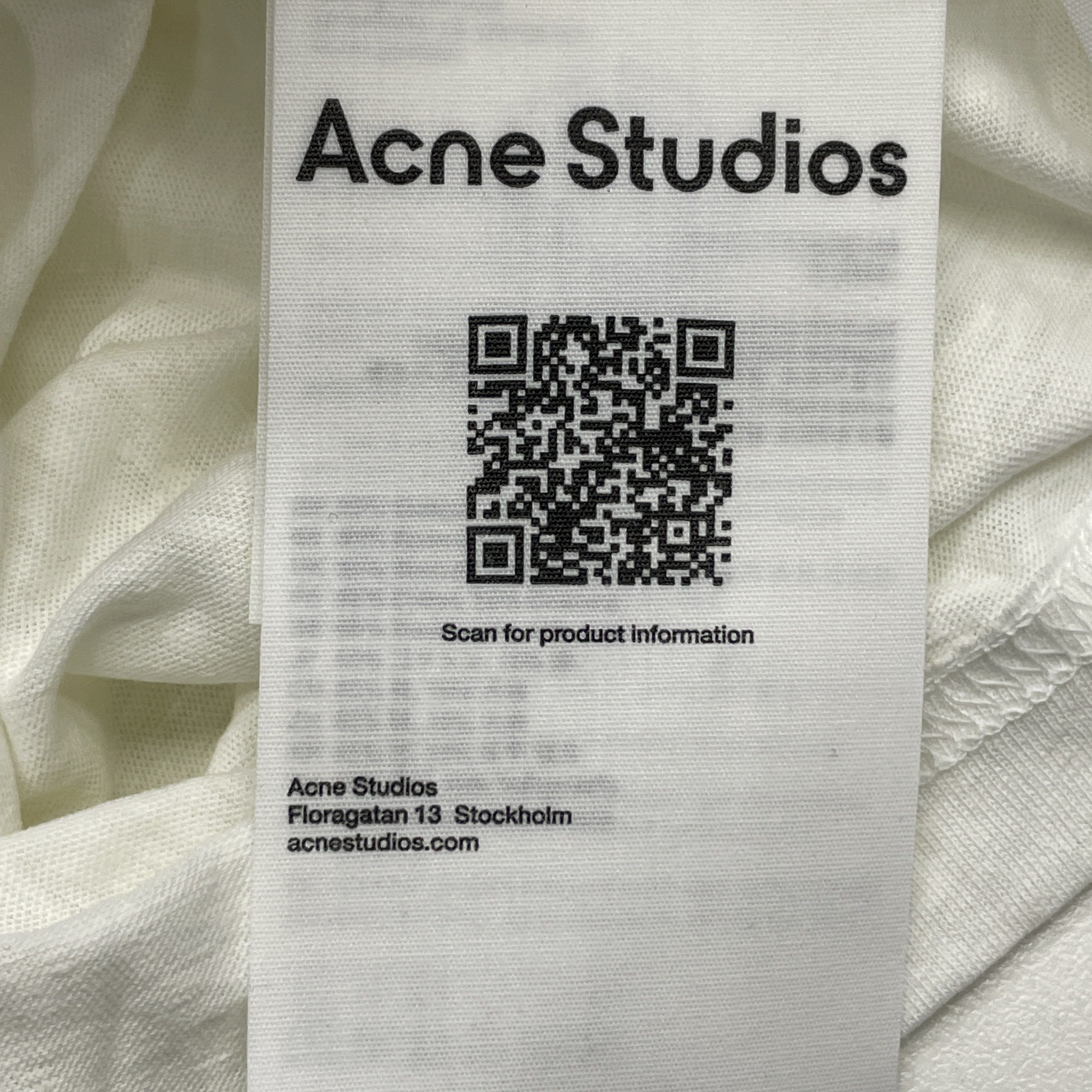 Acne Studios Acne Studios 19.96 Logo Print T-Shirt XL Size US XL / EU 56 / 4 - 5 Thumbnail