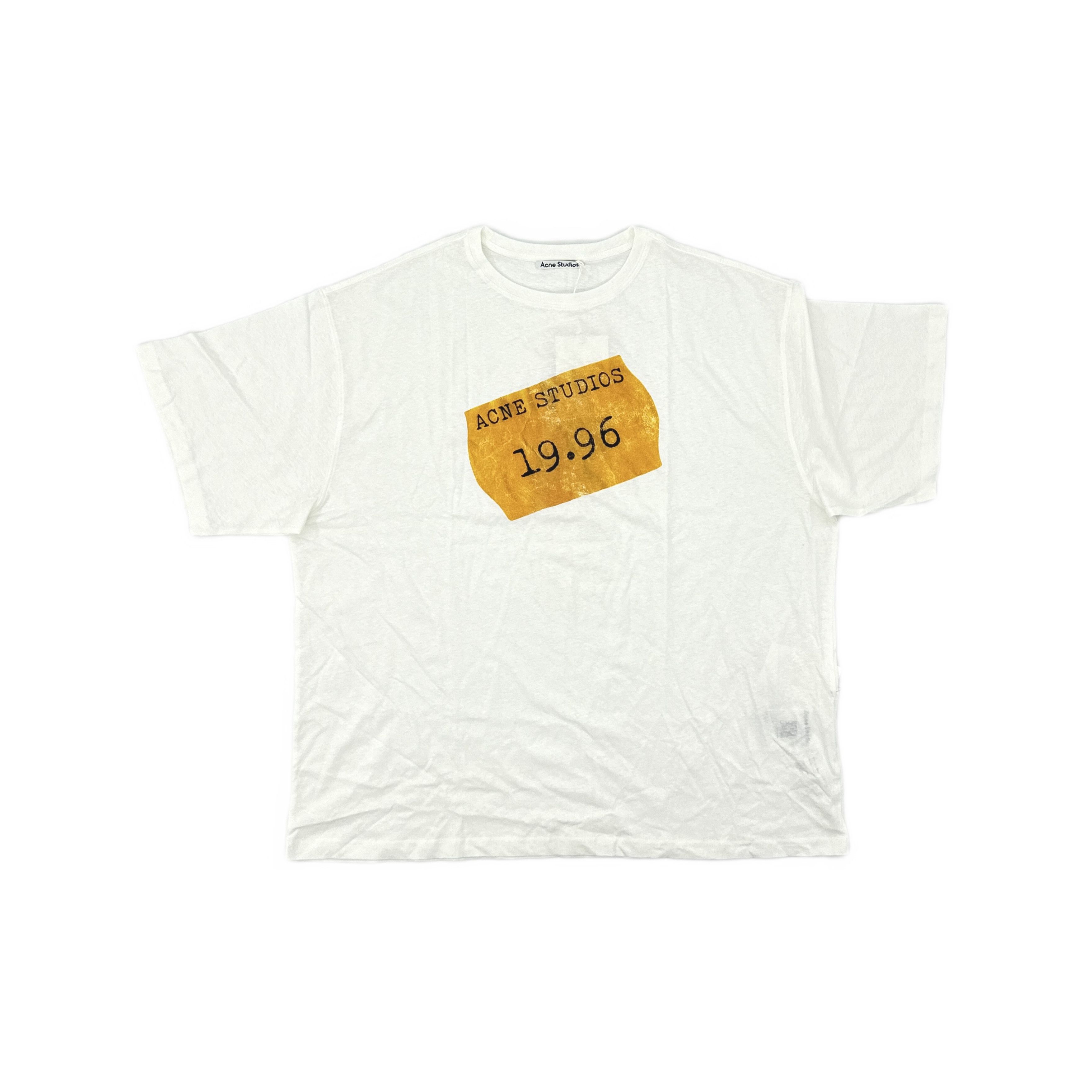 Acne Studios Acne Studios 19.96 Logo Print T-Shirt XL Size US XL / EU 56 / 4 - 2 Thumbnail