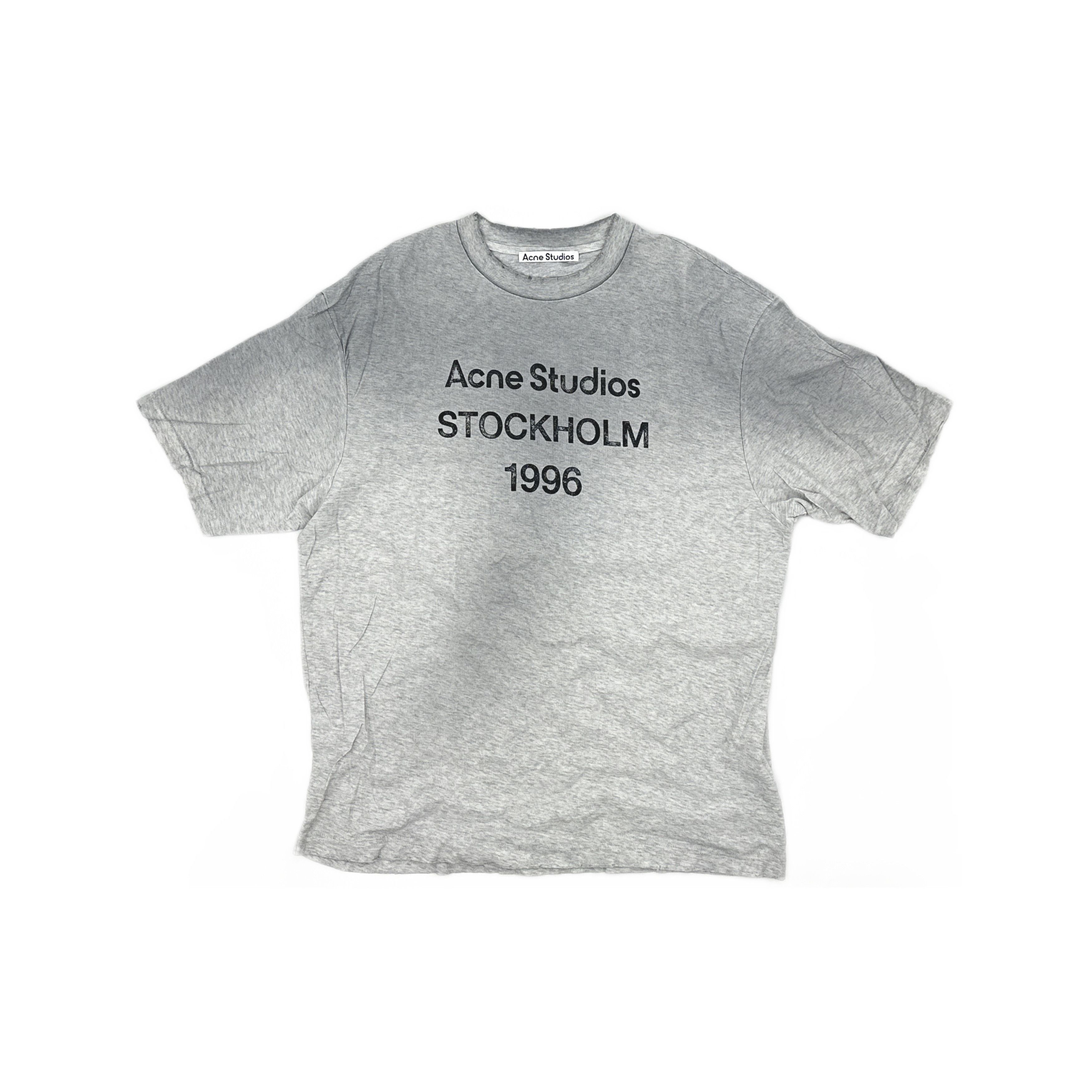 Acne Studios Acne Studios Stockholm 1996 Logo T-Shirt Size S Size US S / EU 44-46 / 1 - 2 Thumbnail