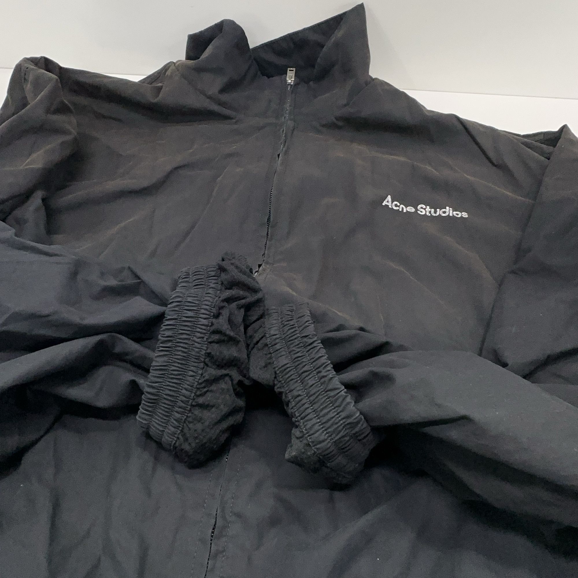 Acne Studios Acne Studios 1996 Back Print Zip-Up Jacket US M Size US M / EU 48-50 / 2 - 11 Thumbnail