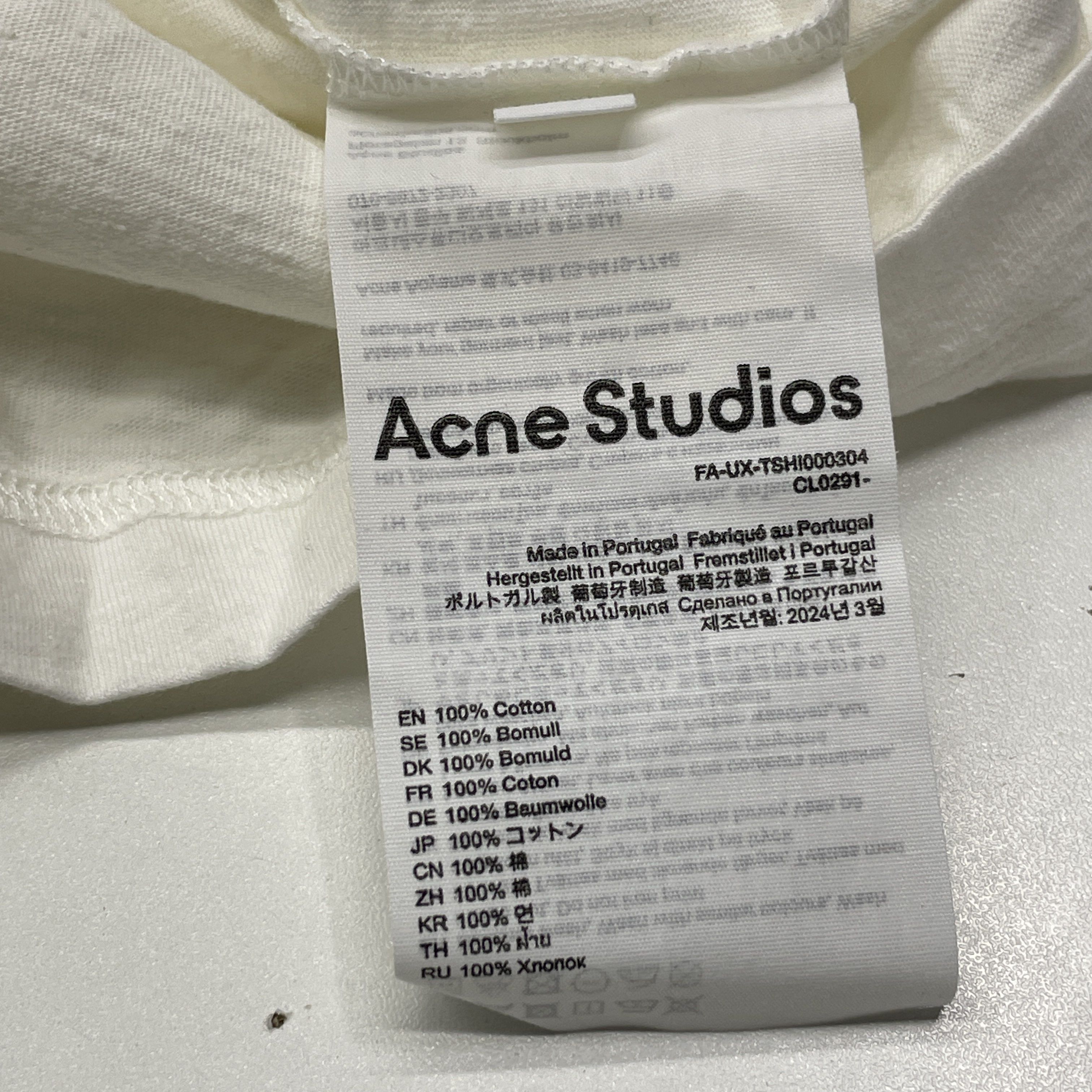 Acne Studios Acne Studios Bear Face Print T-Shirt XL Size US XL / EU 56 / 4 - 6 Thumbnail