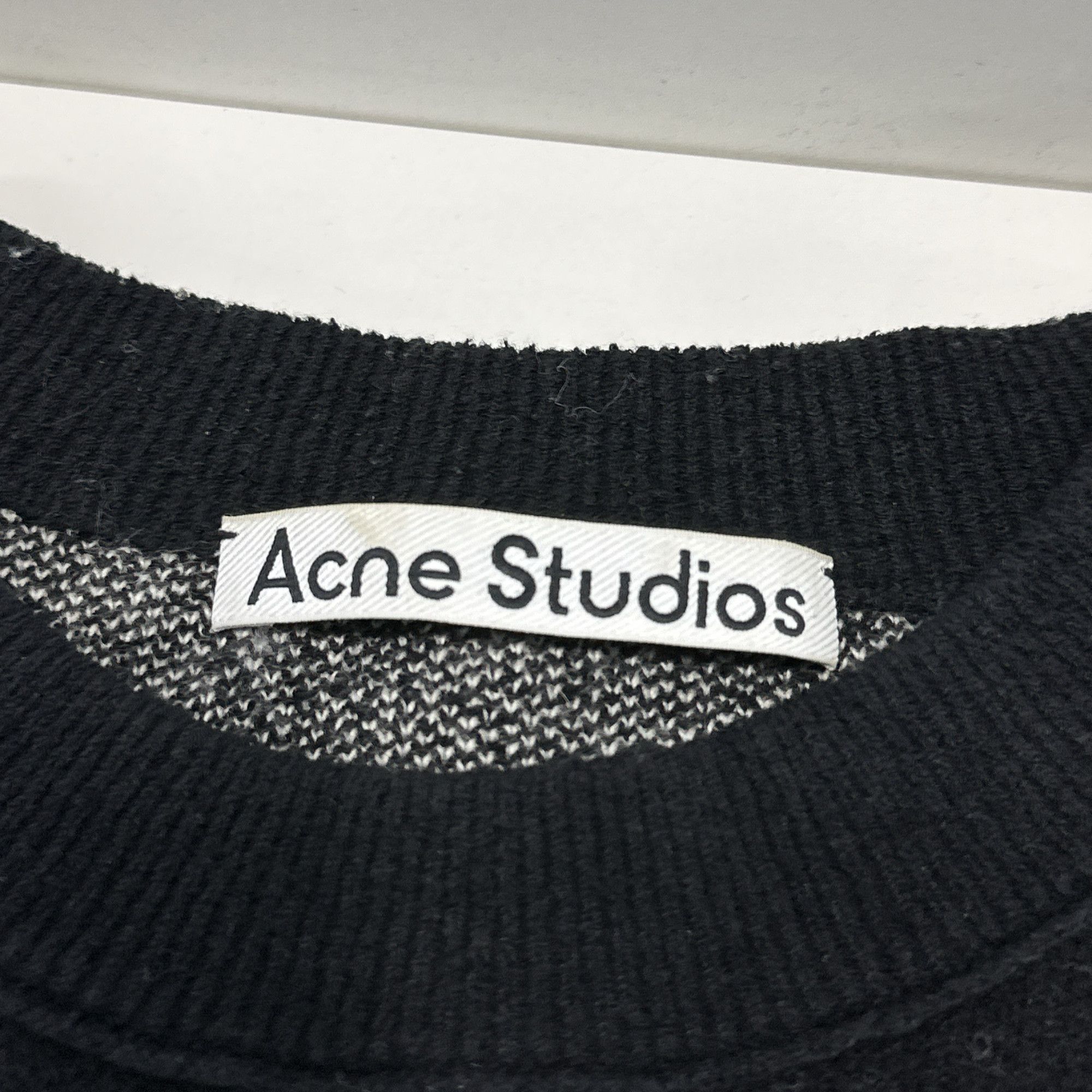 Acne Studios Acne Studios Graphic Intarsia Knit Sweater L Size US L / EU 52-54 / 3 - 5 Thumbnail