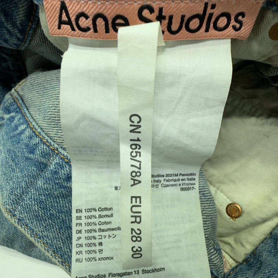 Acne Studios Acne Studios 2021M Penicillin Distressed Jeans 28 Size US 28 / EU 44 - 4 Thumbnail