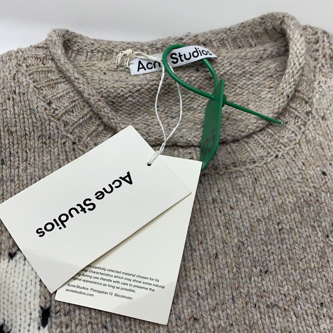 Acne Studios Acne Studios Cat Intarsia Mohair Blend Sweater XL Size US XL / EU 56 / 4 - 5 Thumbnail