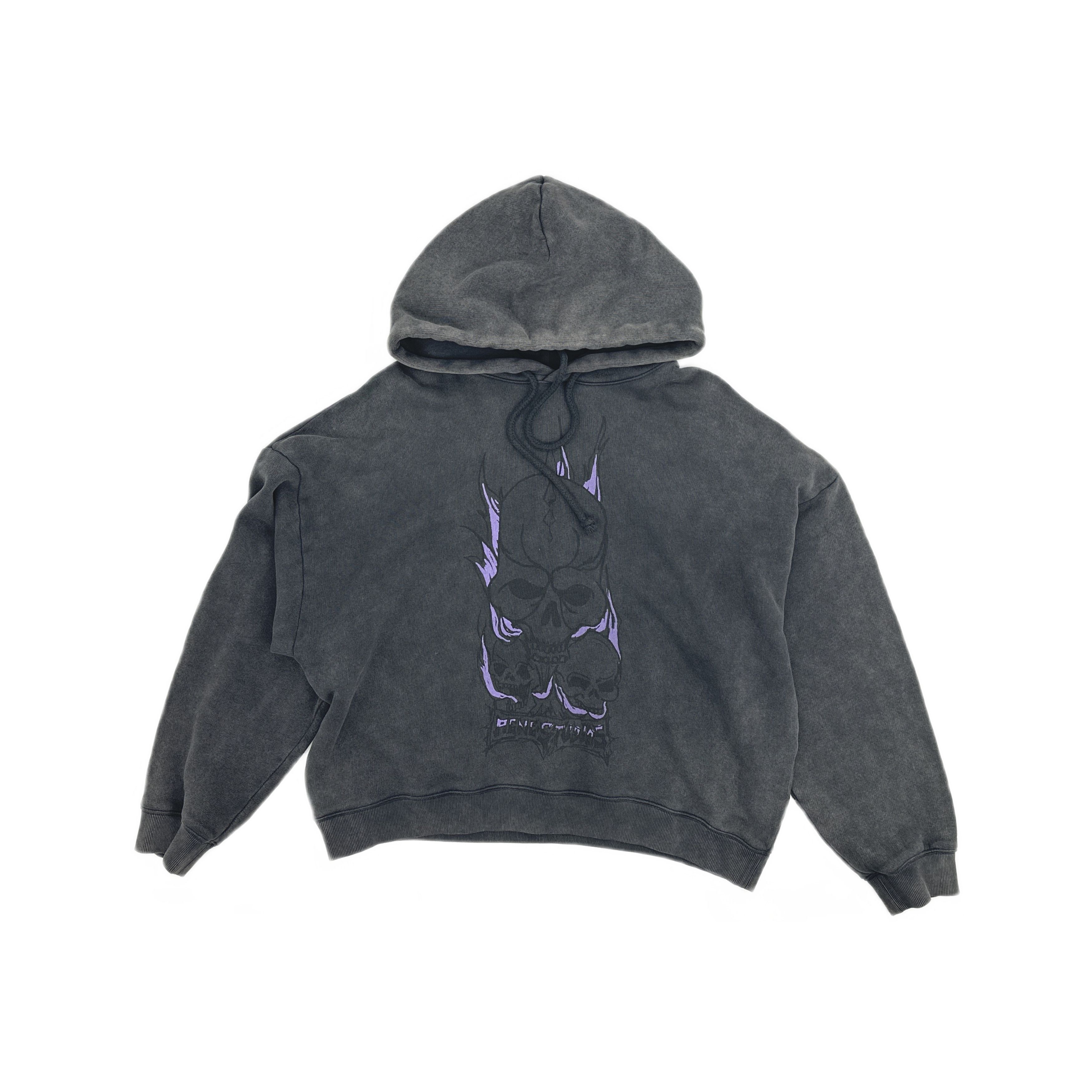 Acne Studios Acne Studios Faded Skull Graphic Hoodie S Size US S / EU 44-46 / 1 - 2 Thumbnail
