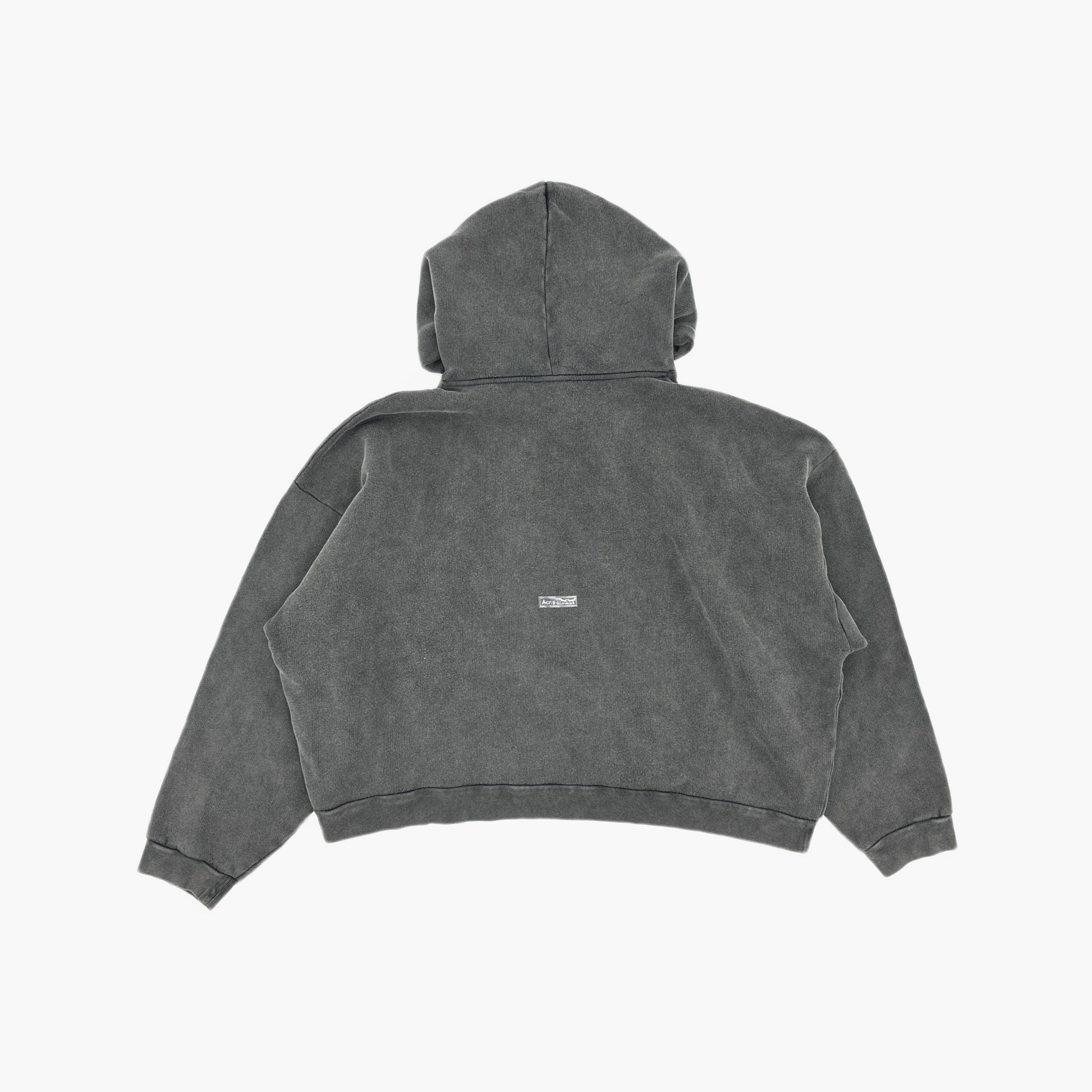 Acne Studios Acne Studios Faded Black Drawstring Hoodie XXL Size US XXL / EU 58 / 5 - 3 Thumbnail