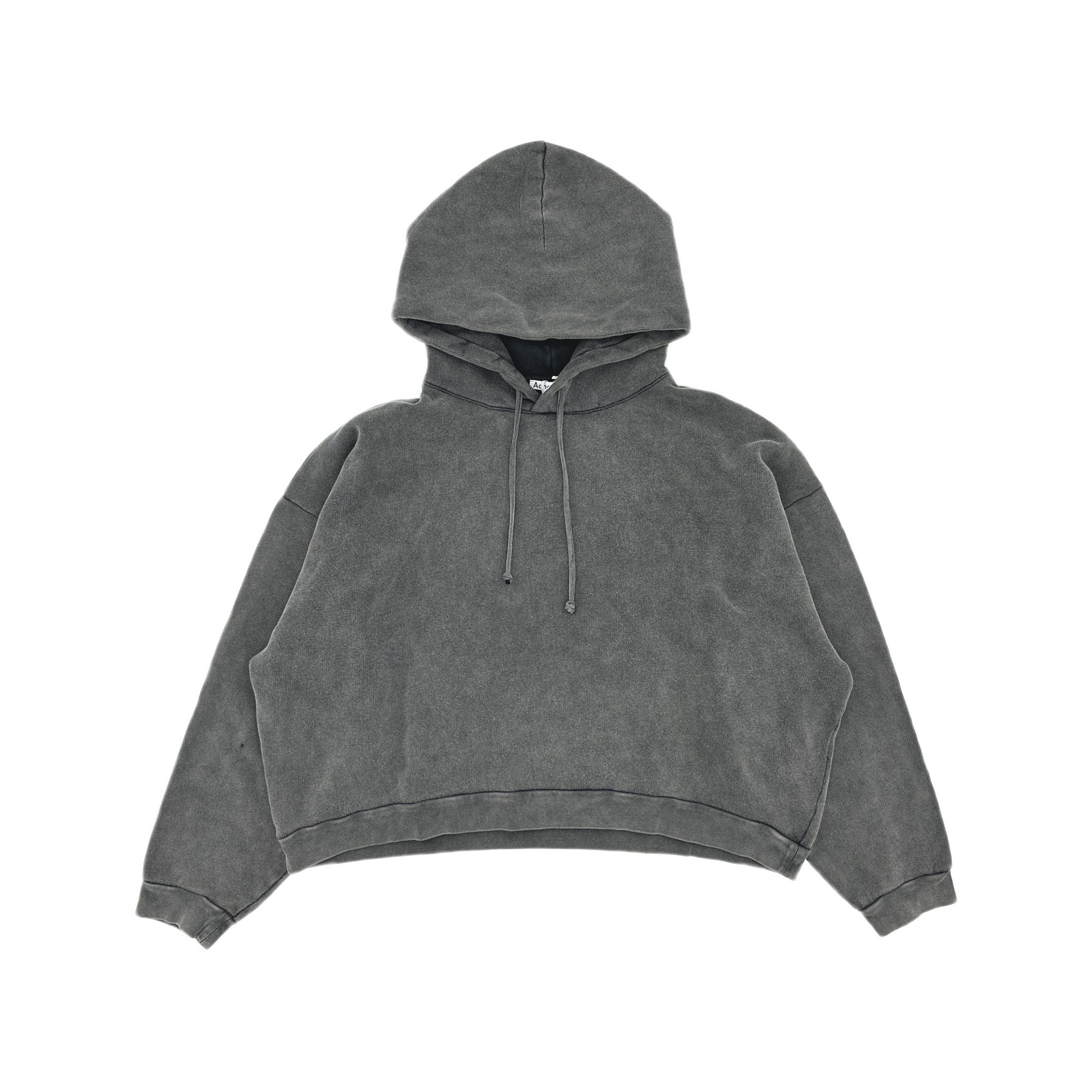 Acne Studios Acne Studios Faded Black Drawstring Hoodie XXL Size US XXL / EU 58 / 5 - 2 Thumbnail