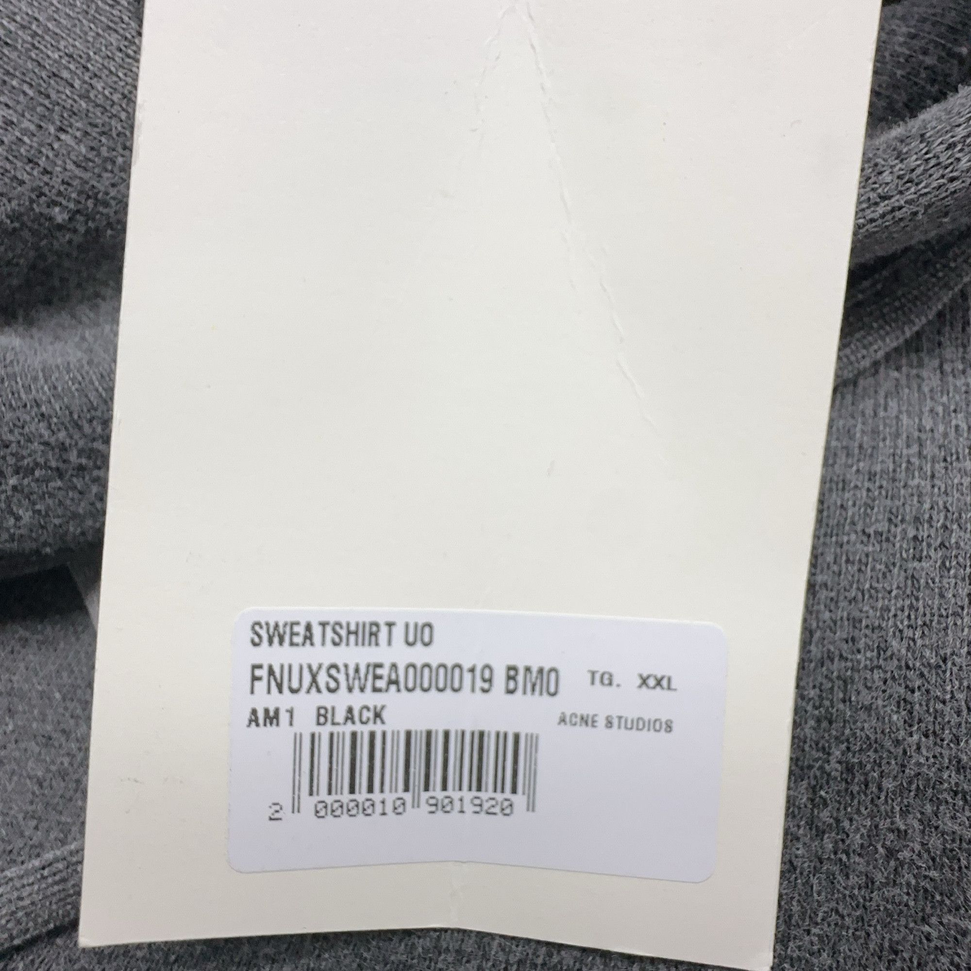 Acne Studios Acne Studios Faded Black Drawstring Hoodie XXL Size US XXL / EU 58 / 5 - 6 Thumbnail