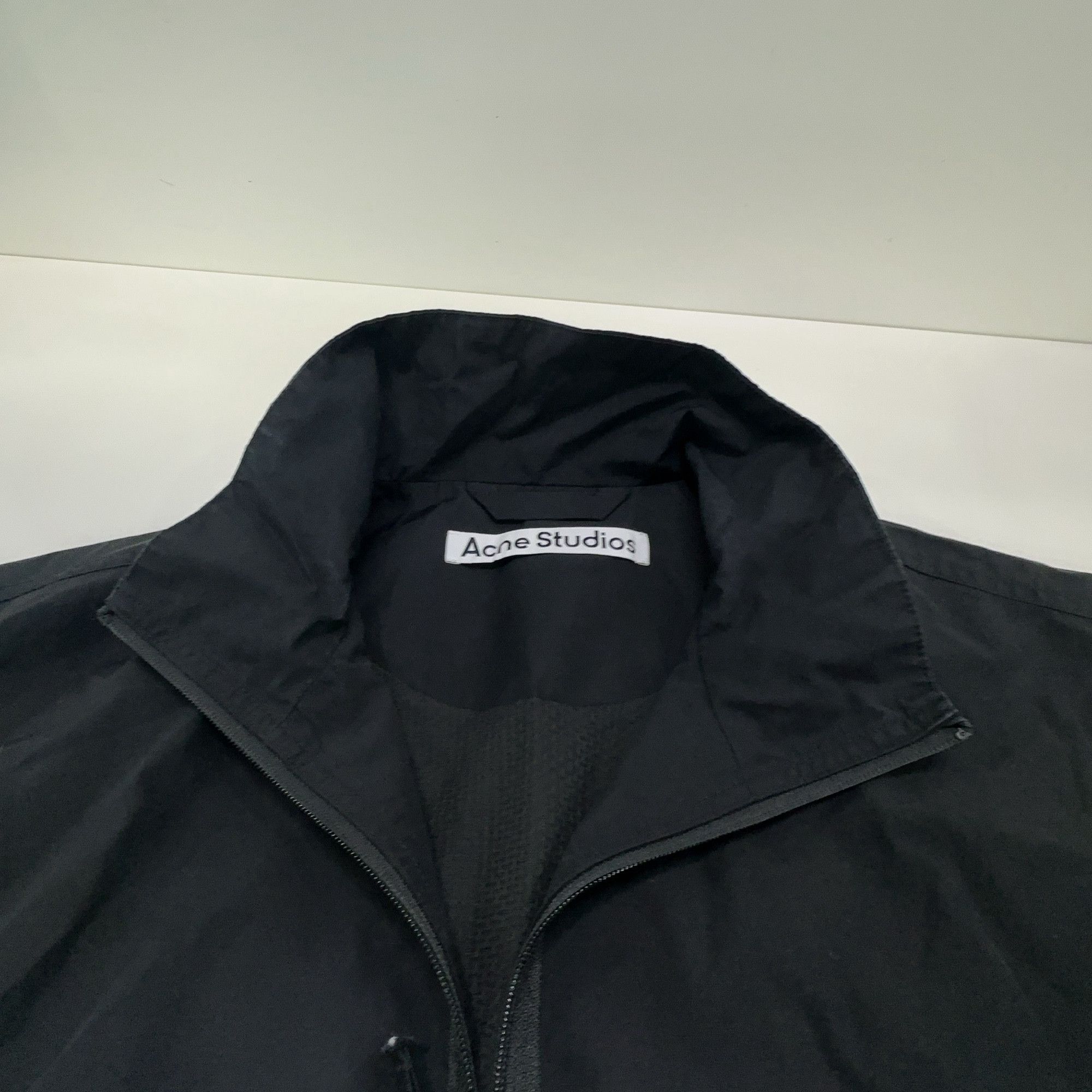 Acne Studios Acne Studios Logo Back Zip Jacket Size 44 Size US S / EU 44-46 / 1 - 6 Thumbnail