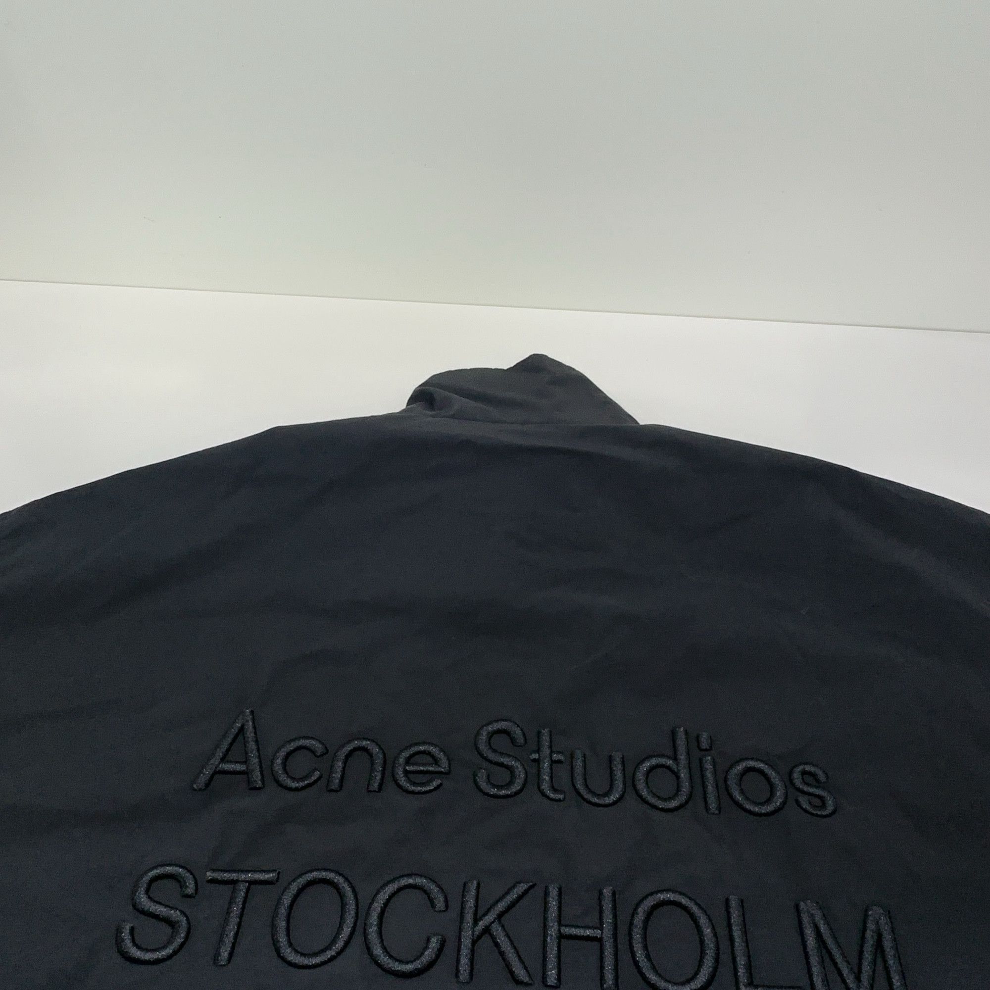 Acne Studios Acne Studios Logo Back Zip Jacket Size 44 Size US S / EU 44-46 / 1 - 12 Thumbnail