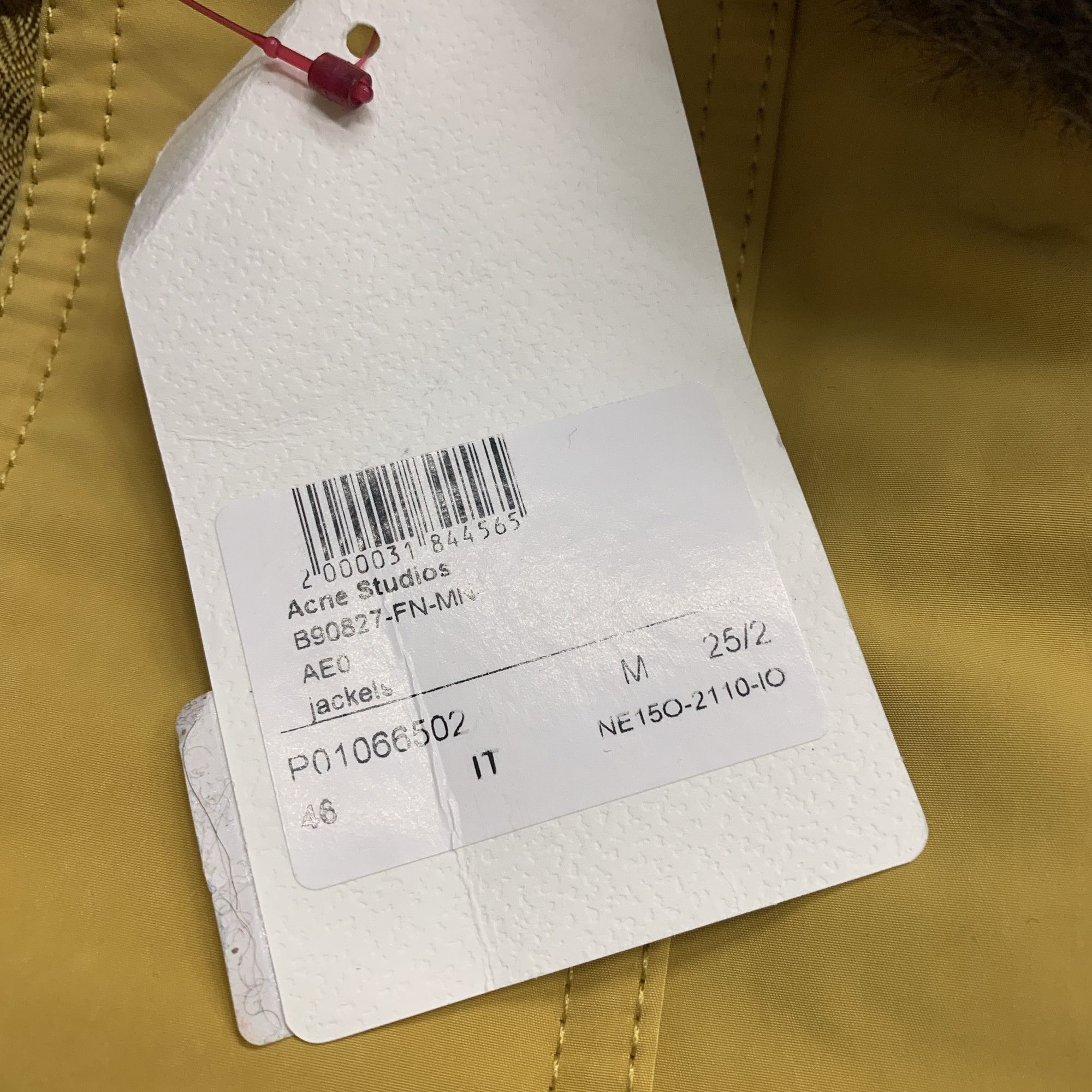Acne Studios Acne Studios Shearling Collar Padded Jacket 46 Size US S / EU 44-46 / 1 - 3 Thumbnail