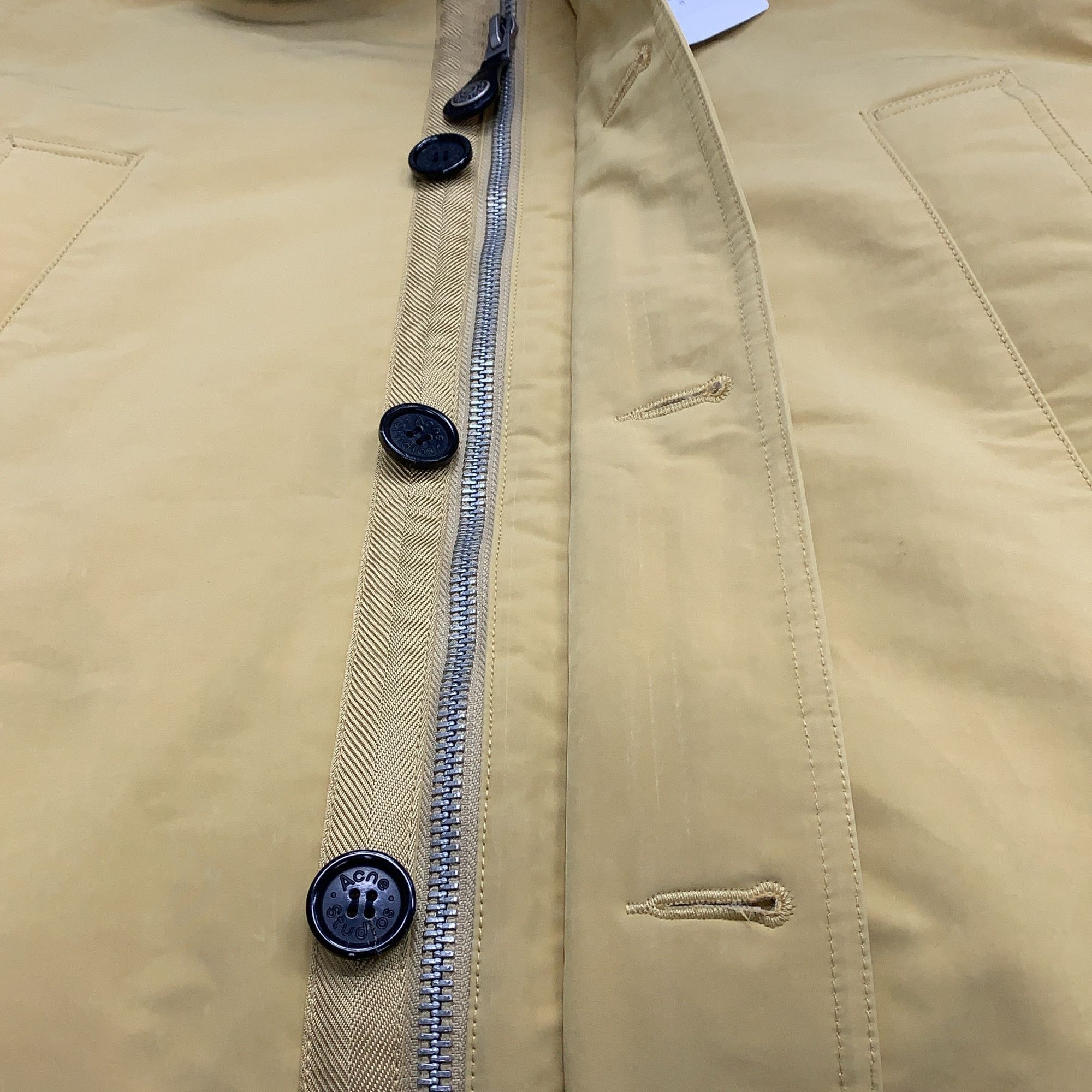 Acne Studios Acne Studios Shearling Collar Padded Jacket 46 Size US S / EU 44-46 / 1 - 6 Thumbnail