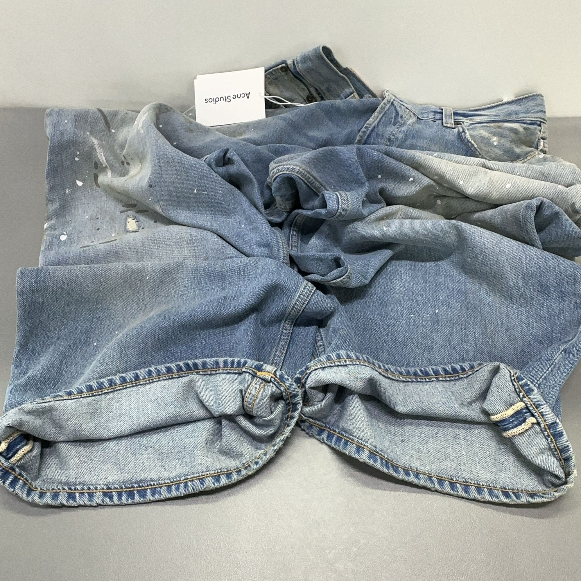 Acne Studios Acne Studios Heavy Painted Trafalgar Jeans 46 Size US 30 / EU 46 - 8 Thumbnail