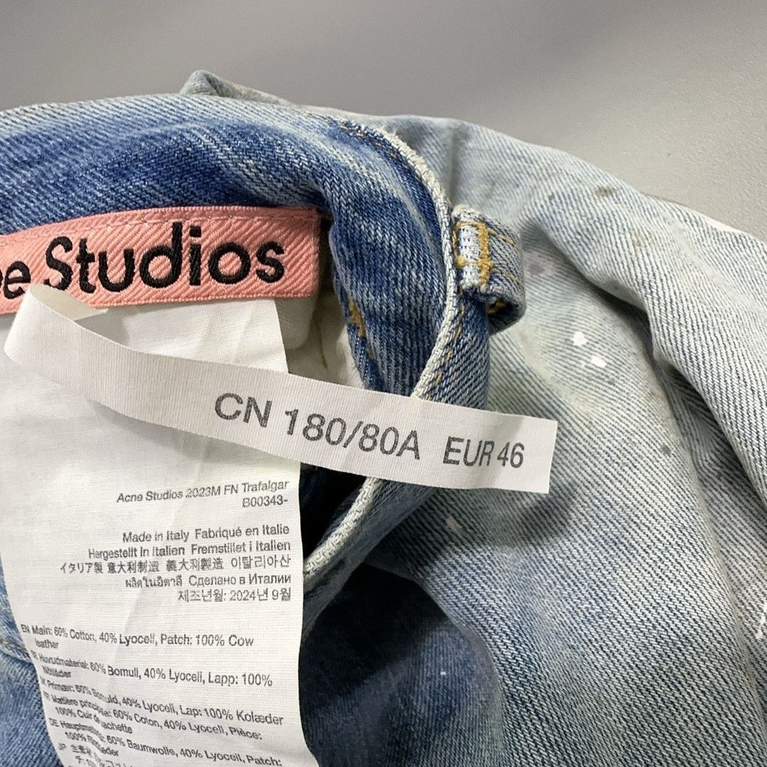Acne Studios Acne Studios Heavy Painted Trafalgar Jeans 46 Size US 30 / EU 46 - 5 Thumbnail