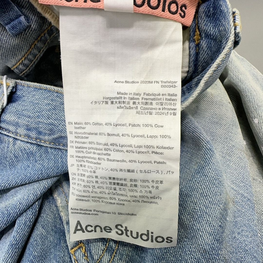 Acne Studios Acne Studios Heavy Painted Trafalgar Jeans 46 Size US 30 / EU 46 - 4 Thumbnail