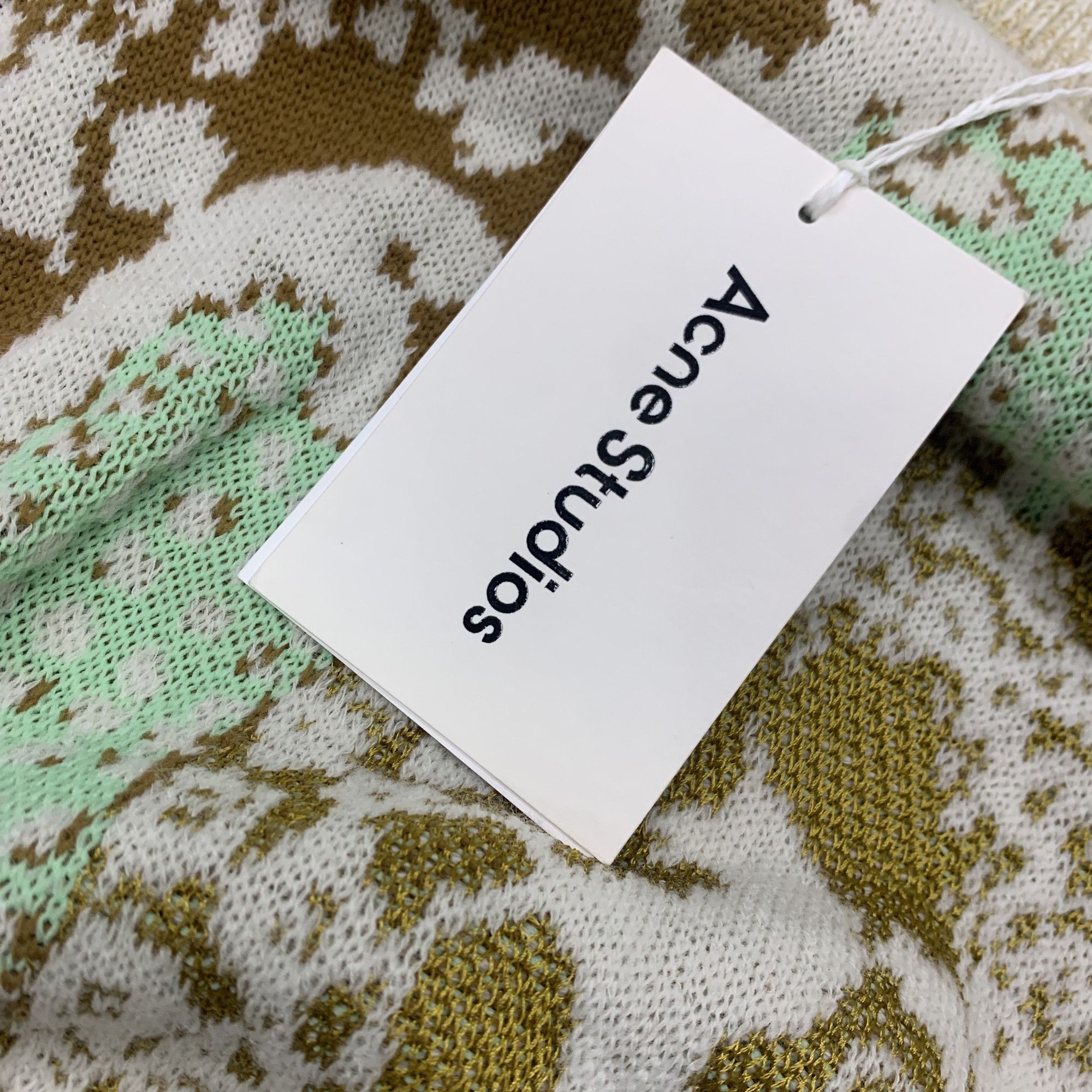 Acne Studios Acne Studios Jacquard Sweater Size S Size US S / EU 44-46 / 1 - 6 Thumbnail