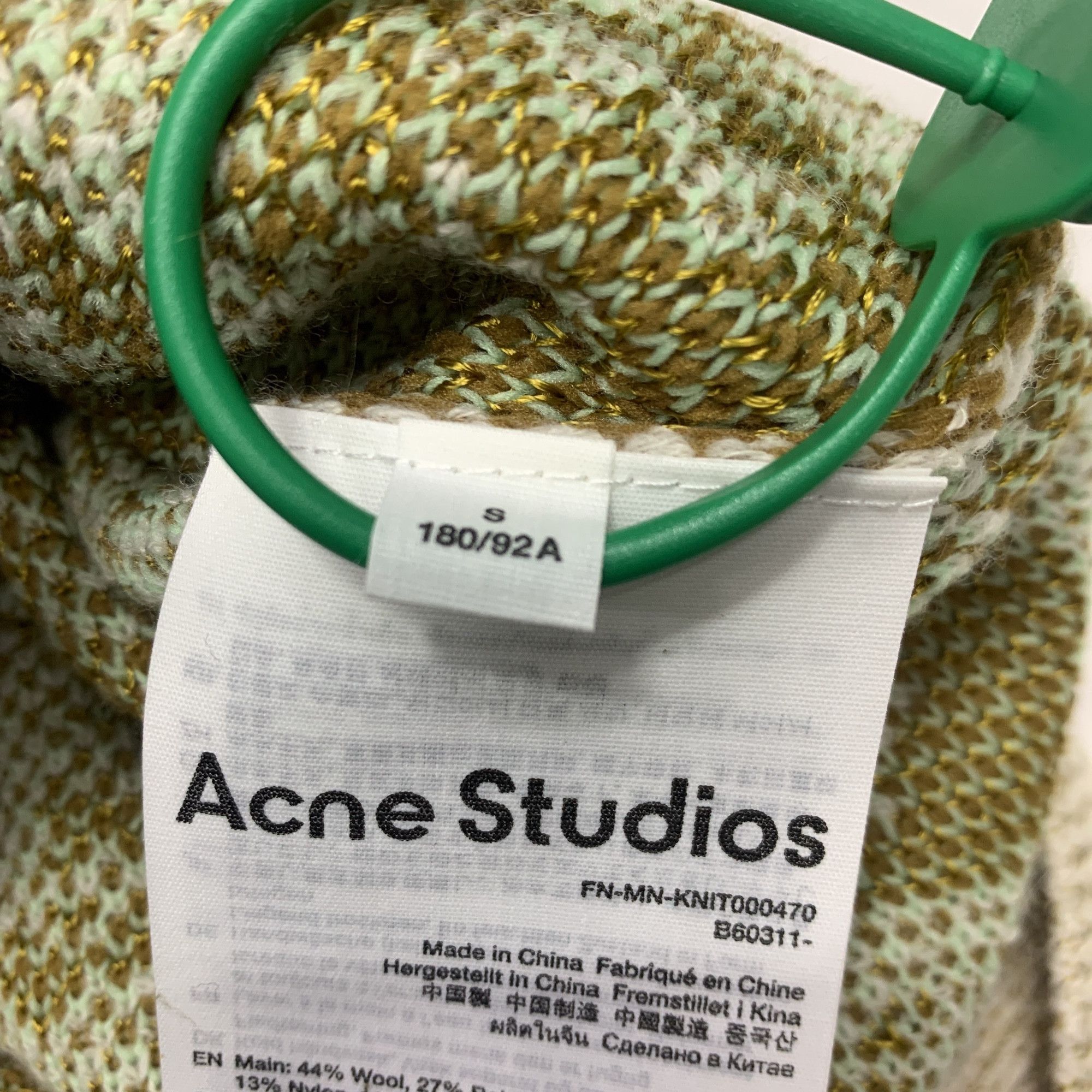 Acne Studios Acne Studios Jacquard Sweater Size S Size US S / EU 44-46 / 1 - 4 Thumbnail