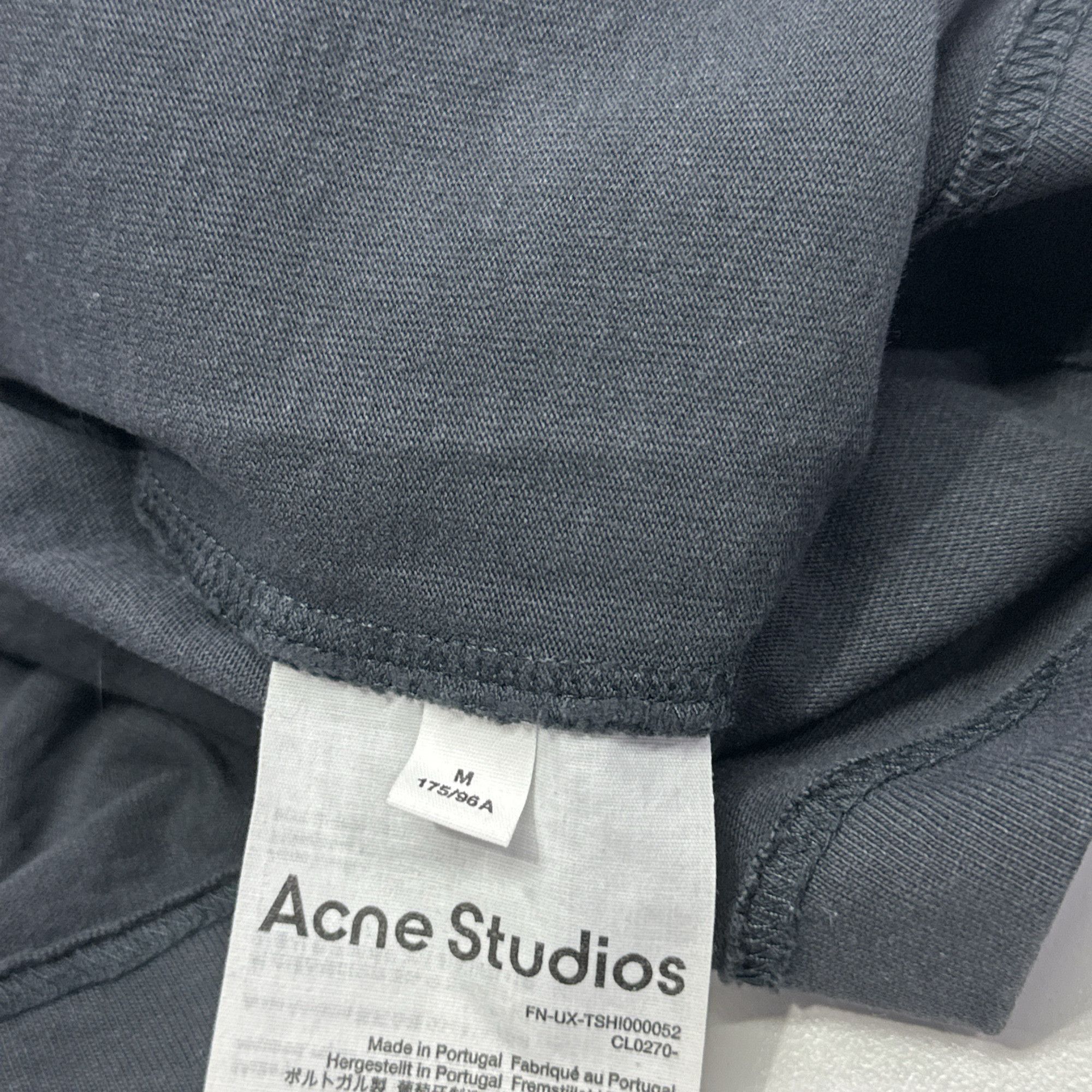 Acne Studios Acne Studios Logo Long Sleeve T-Shirt M Size US M / EU 48-50 / 2 - 6 Thumbnail