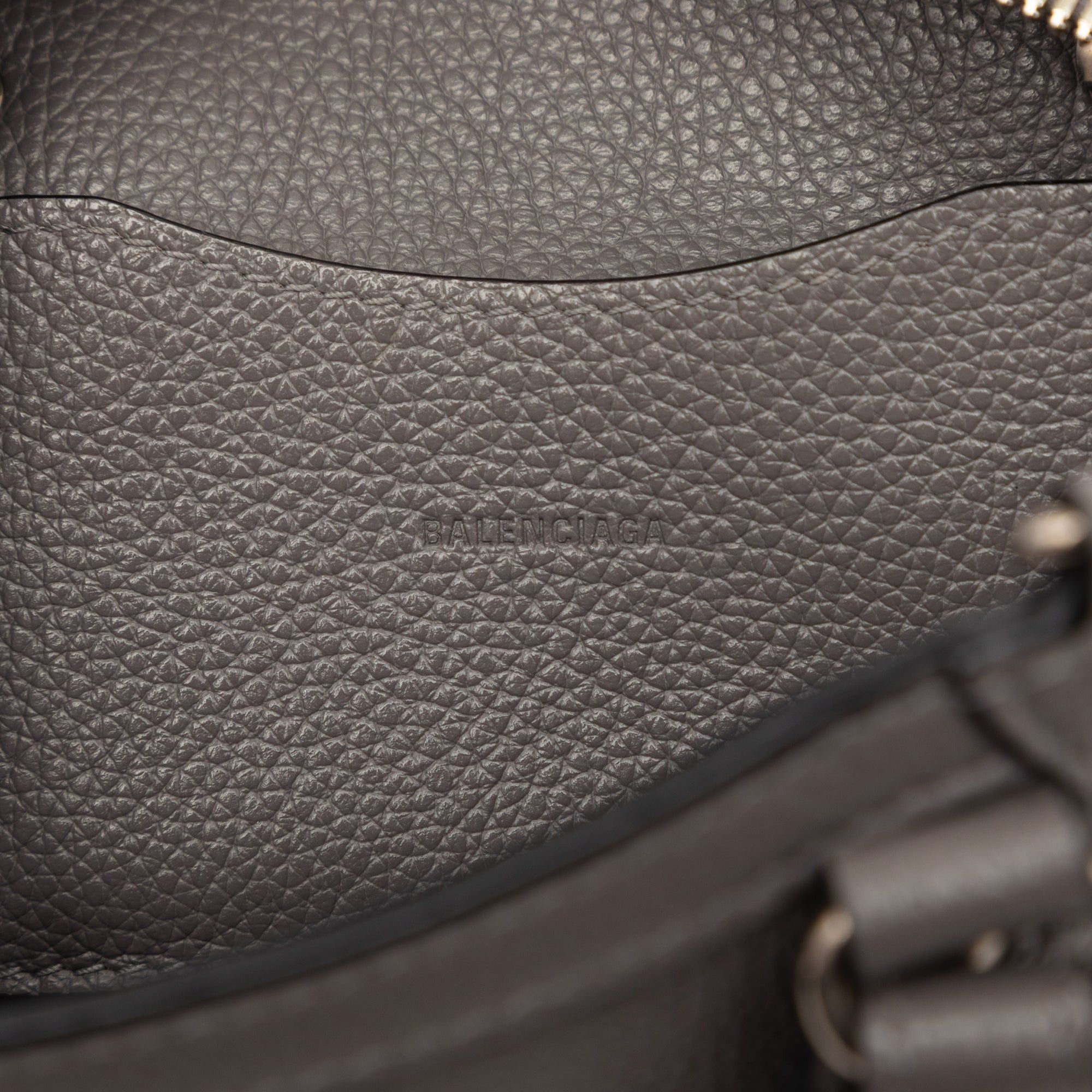 Balenciaga Mini Grained Calfskin Motocross Neo Classic City Satchel Size ONE SIZE - 5 Thumbnail