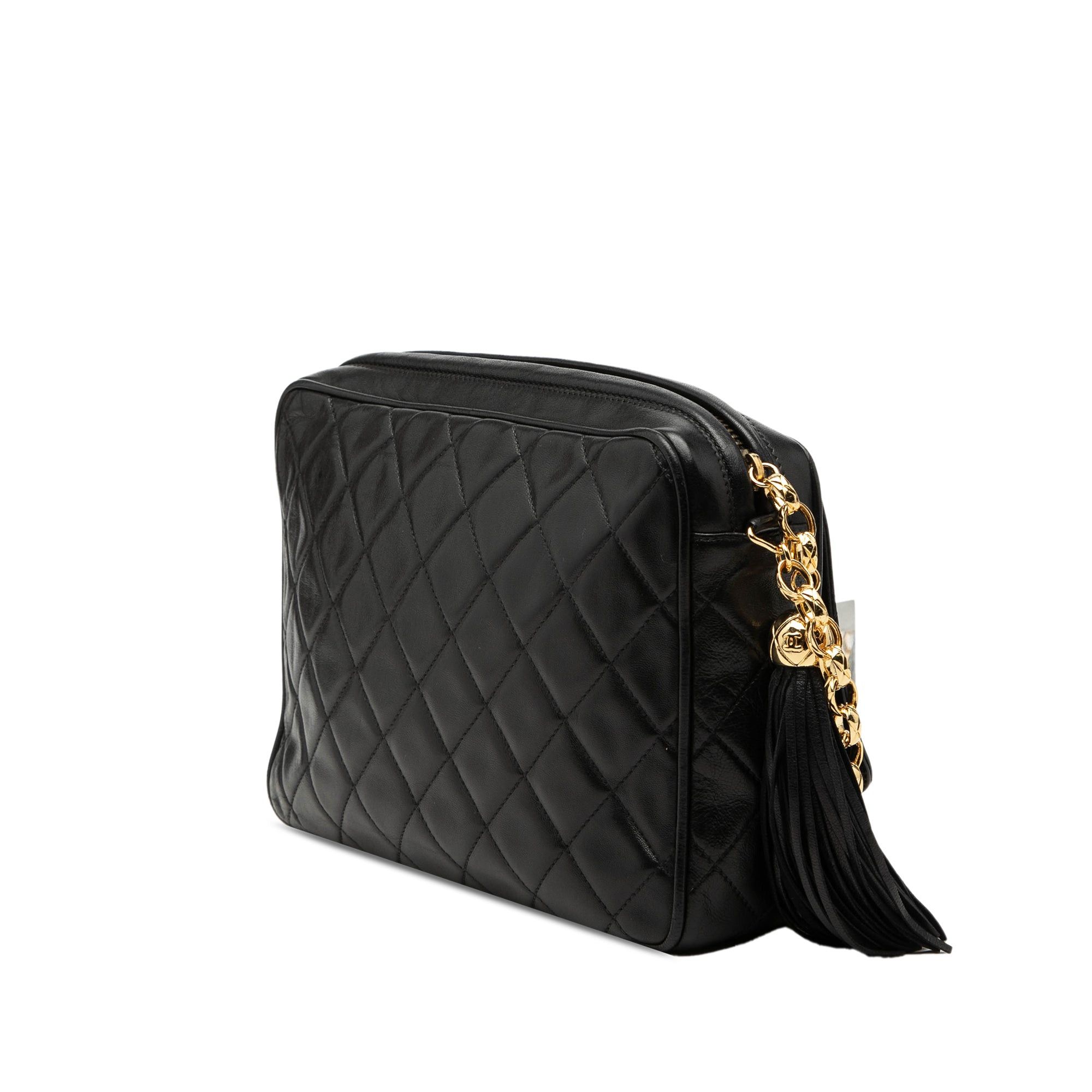 Chanel CC Quilted Lambskin Tassel Camera Bag Size ONE SIZE - 2 Thumbnail