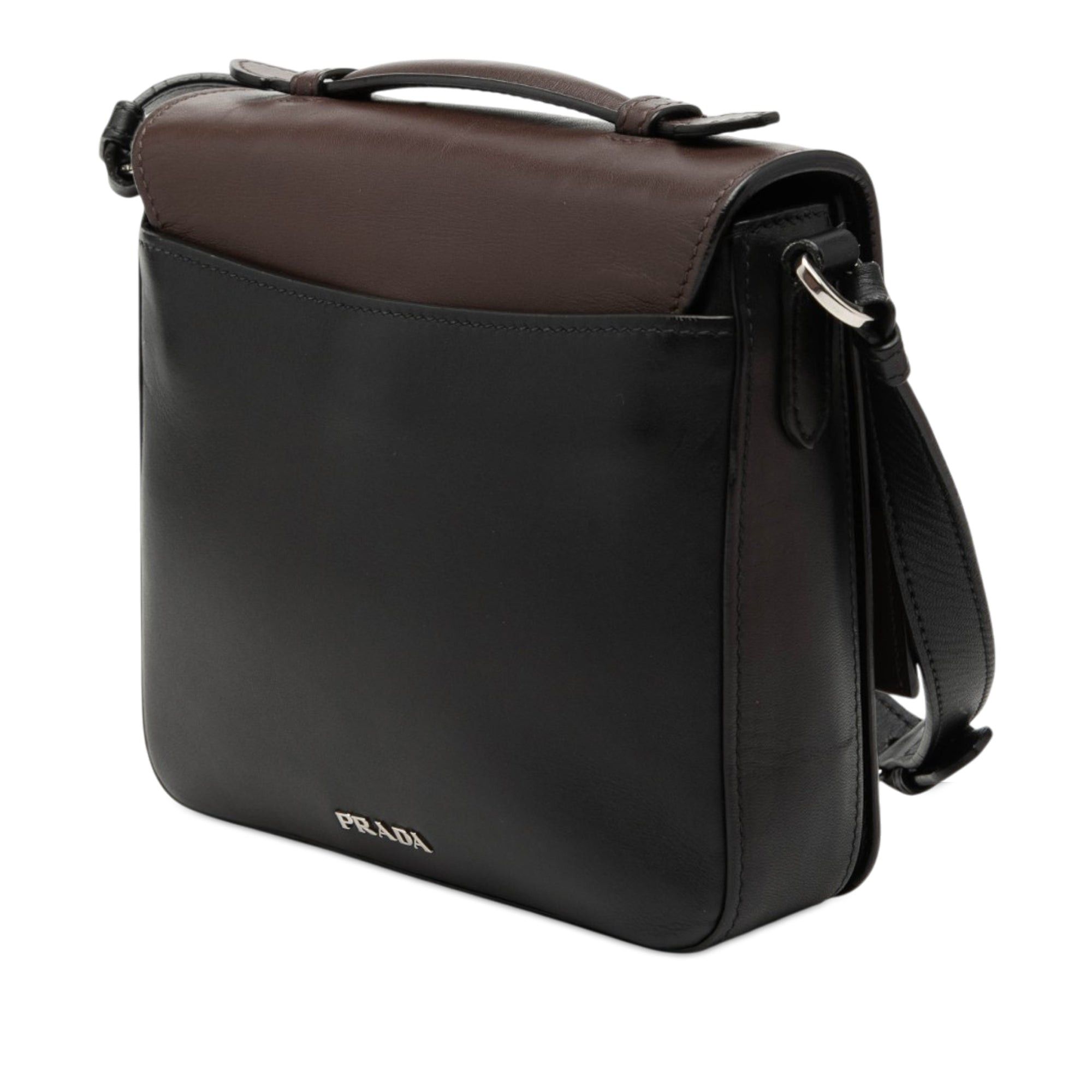 Prada Bicolor City Calf Satchel Size ONE SIZE - 2 Thumbnail