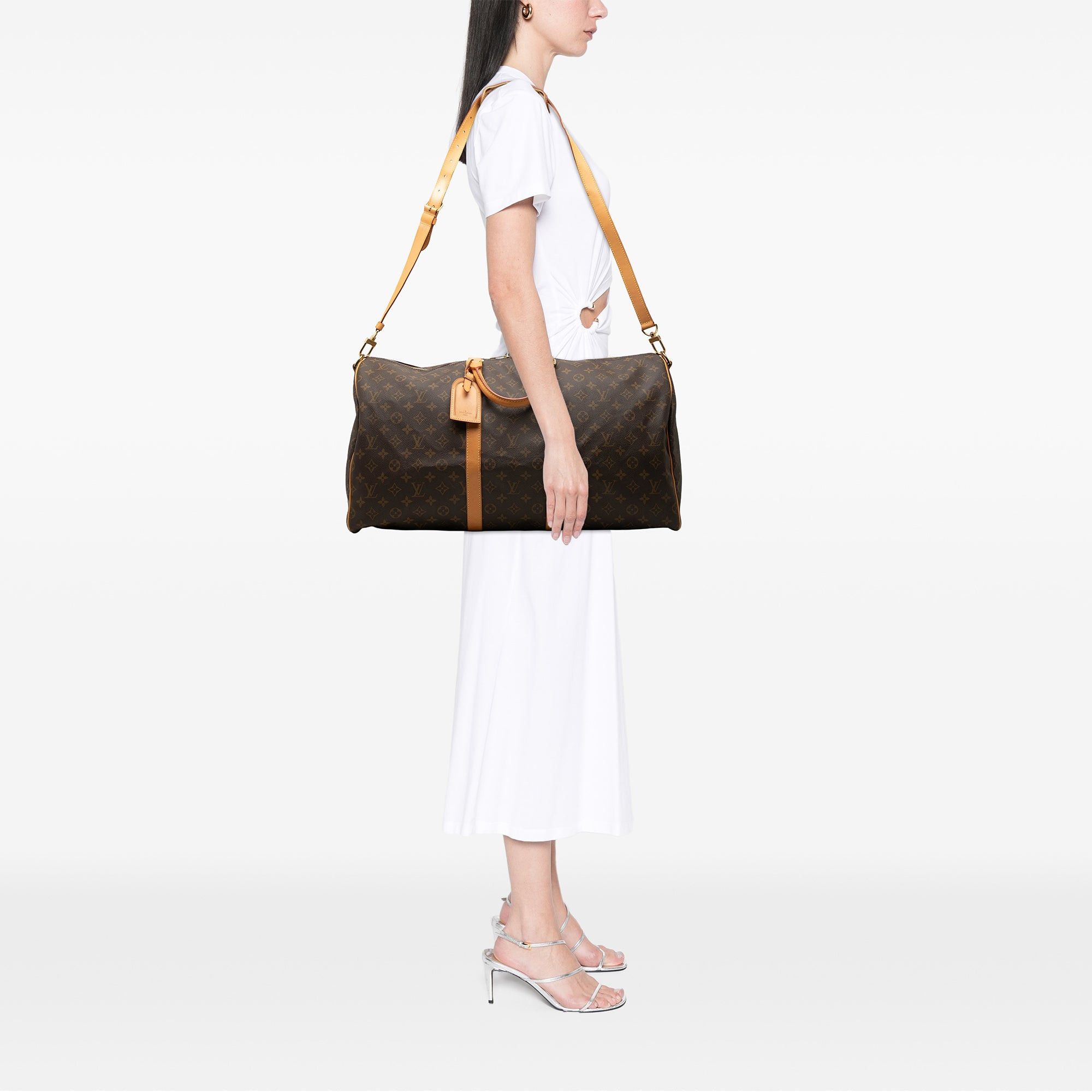 Louis Vuitton Monogram Keepall Bandouliere 55 Size ONE SIZE - 7 Thumbnail