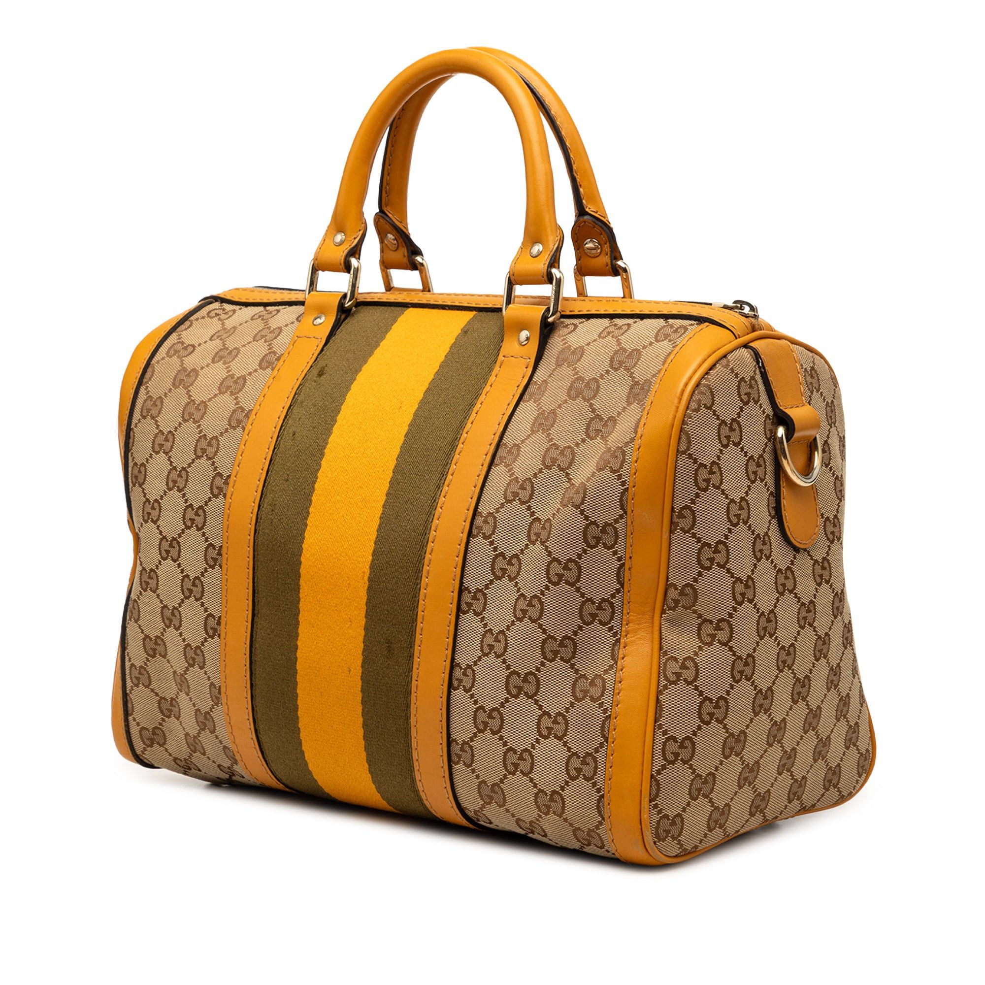 Gucci Medium GG Canvas Web Joy Boston Bag Size ONE SIZE - 2 Thumbnail