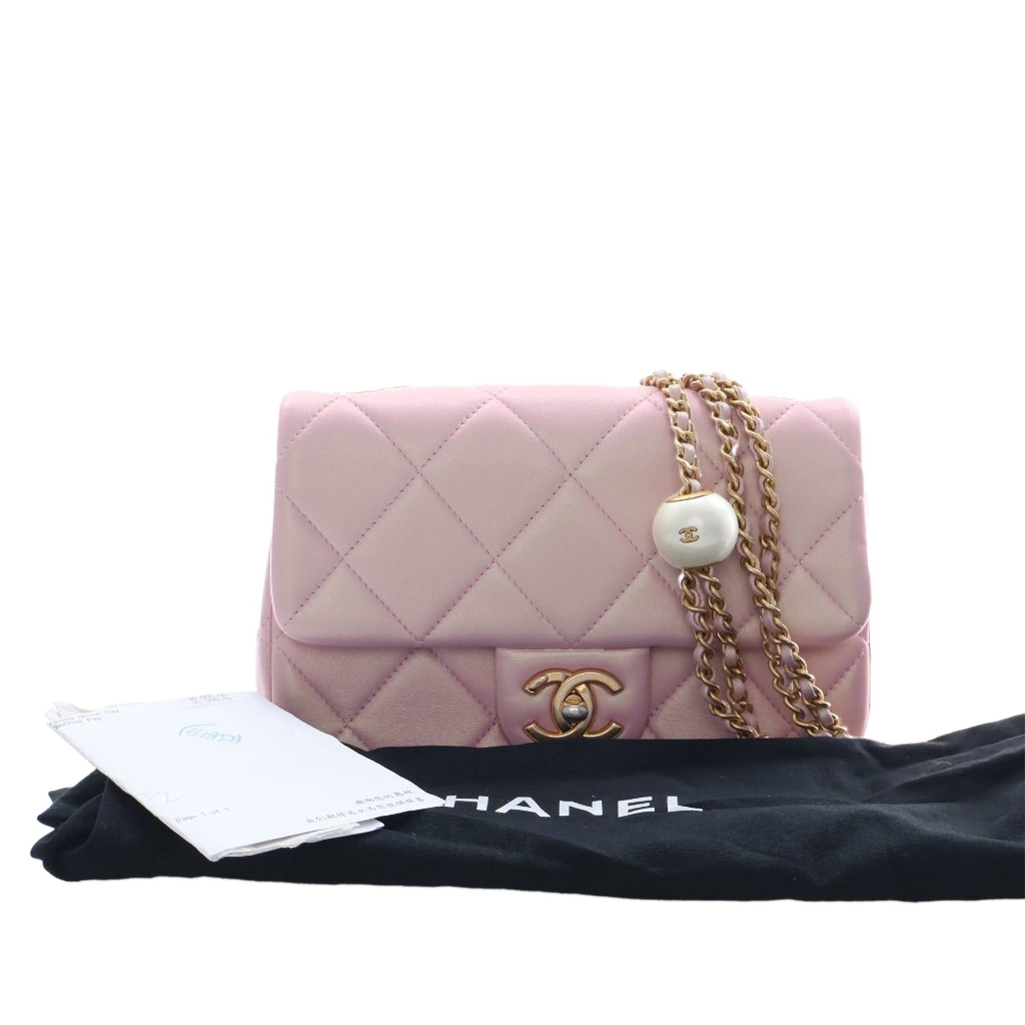 Chanel Mini Quilted Iridescent Lambskin Pearly Flap Size ONE SIZE - 15 Thumbnail