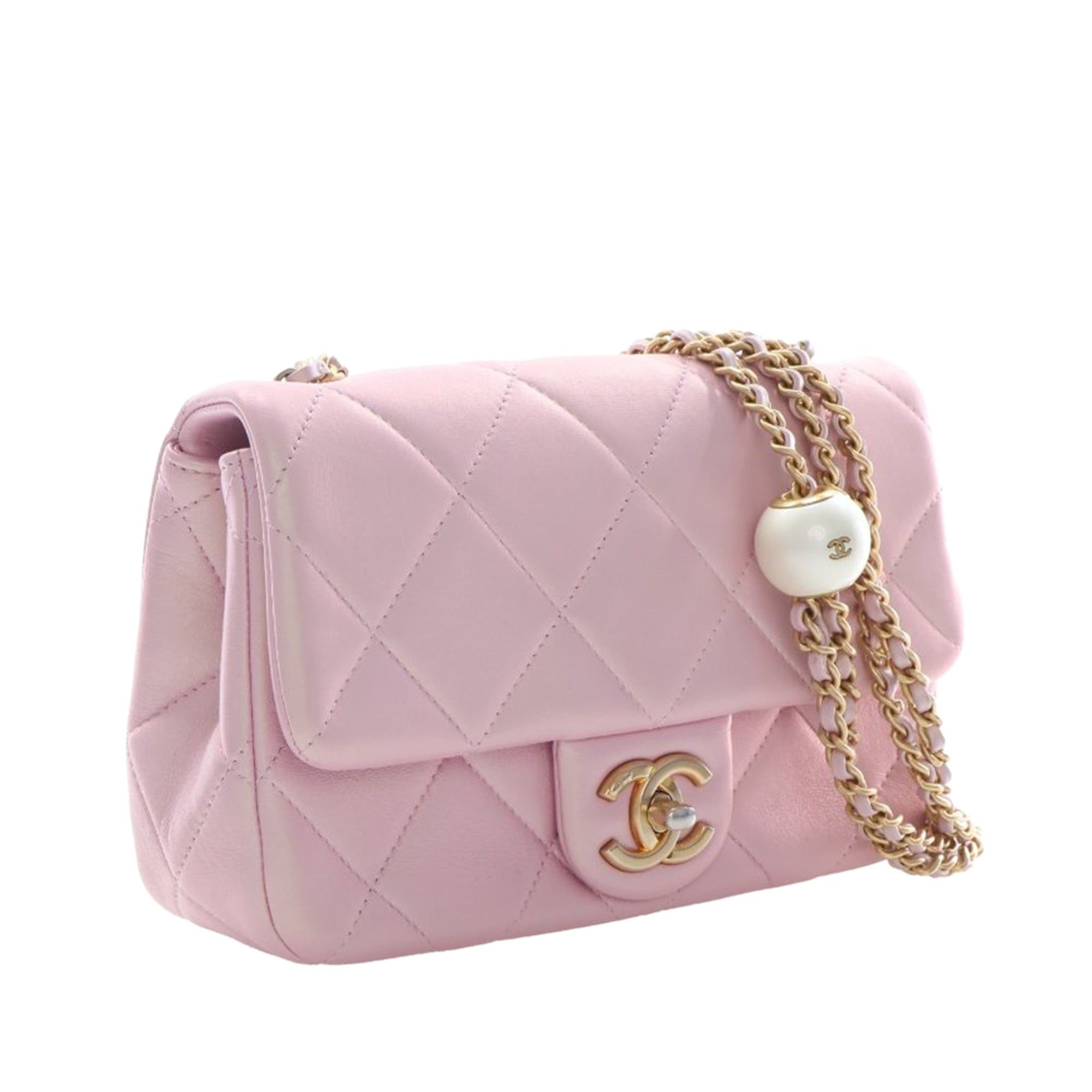 Chanel Mini Quilted Iridescent Lambskin Pearly Flap Size ONE SIZE - 7 Thumbnail