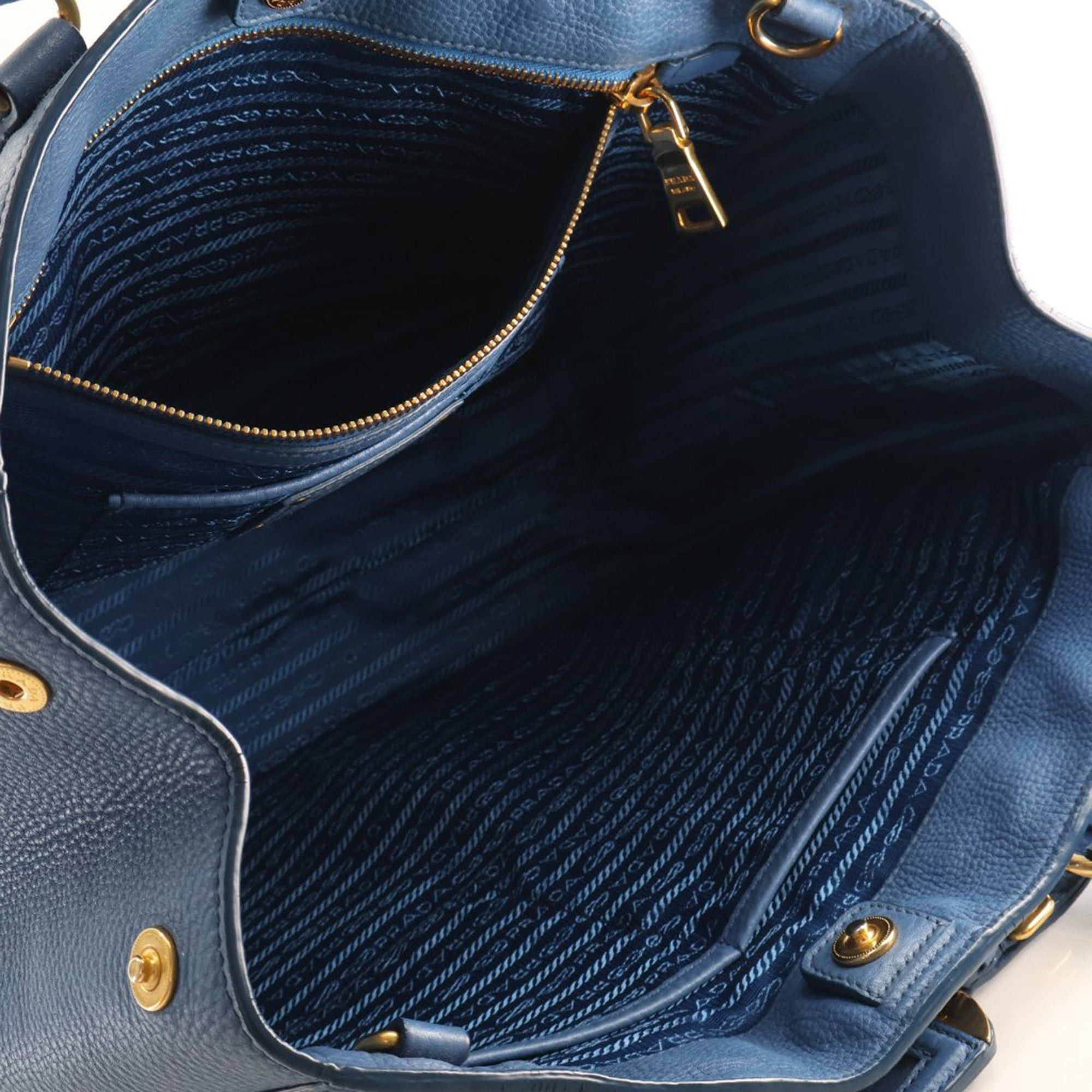 Prada Vitello Daino Open Convertible Tote Size ONE SIZE - 4 Thumbnail
