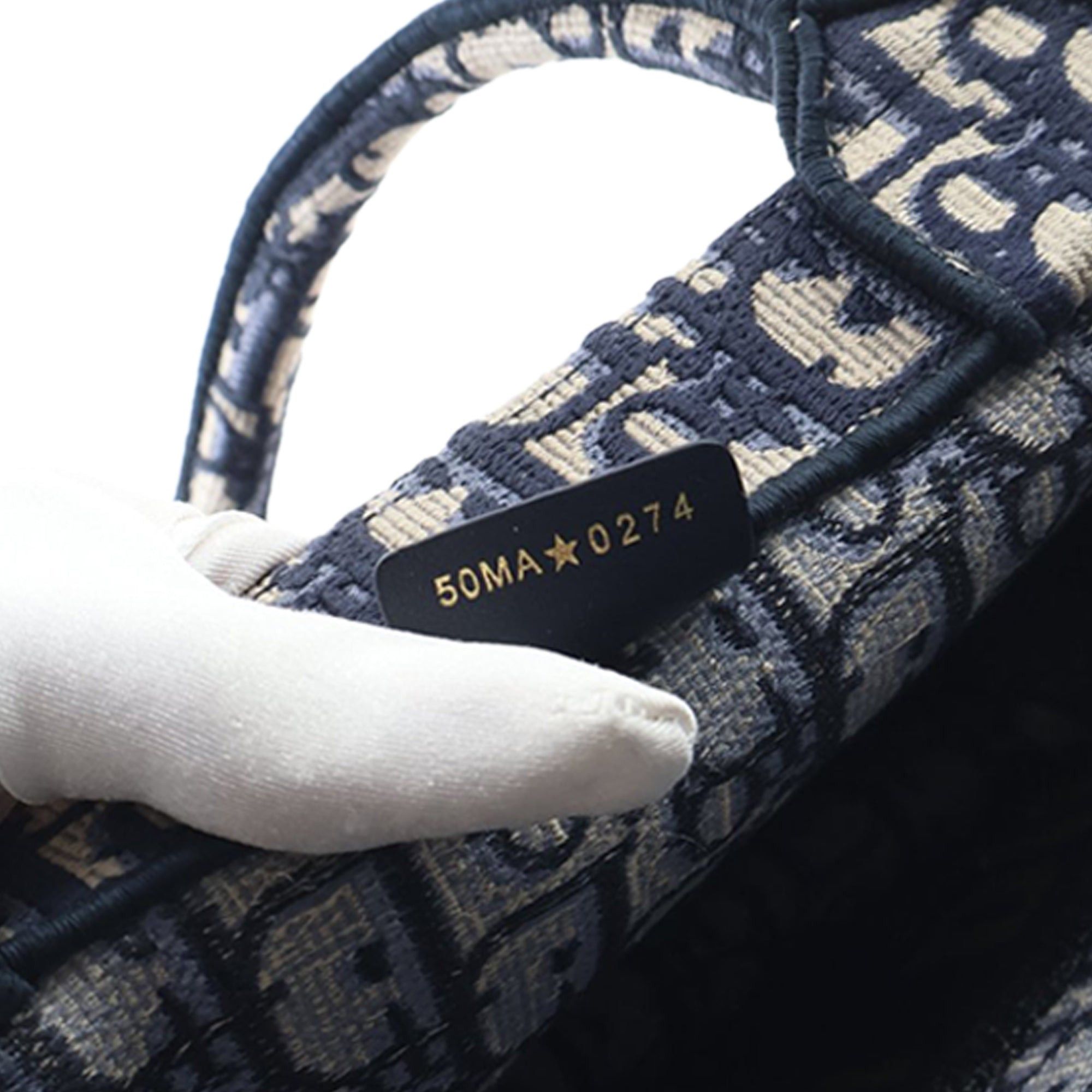 Dior Medium Oblique Embroidered Canvas Book Tote Size ONE SIZE - 8 Thumbnail