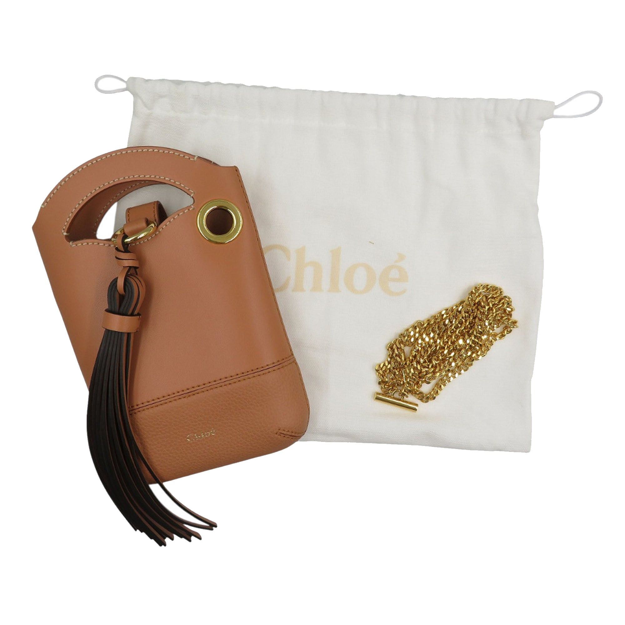 Chloe Leather Walden Phone Pouch Size ONE SIZE - 8 Thumbnail