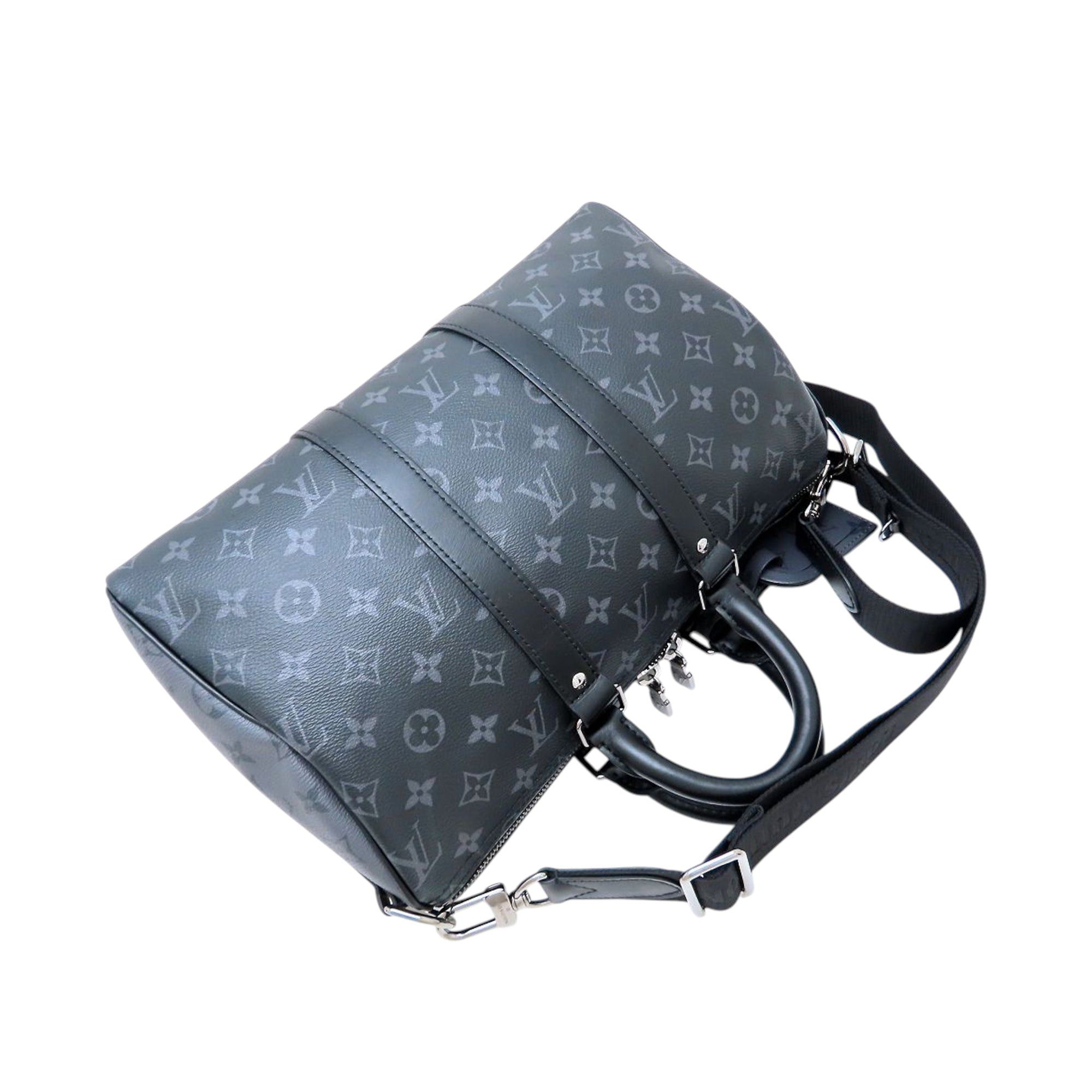 Louis Vuitton Monogram Eclipse Keepall Bandouliere 35 Size ONE SIZE - 17 Thumbnail