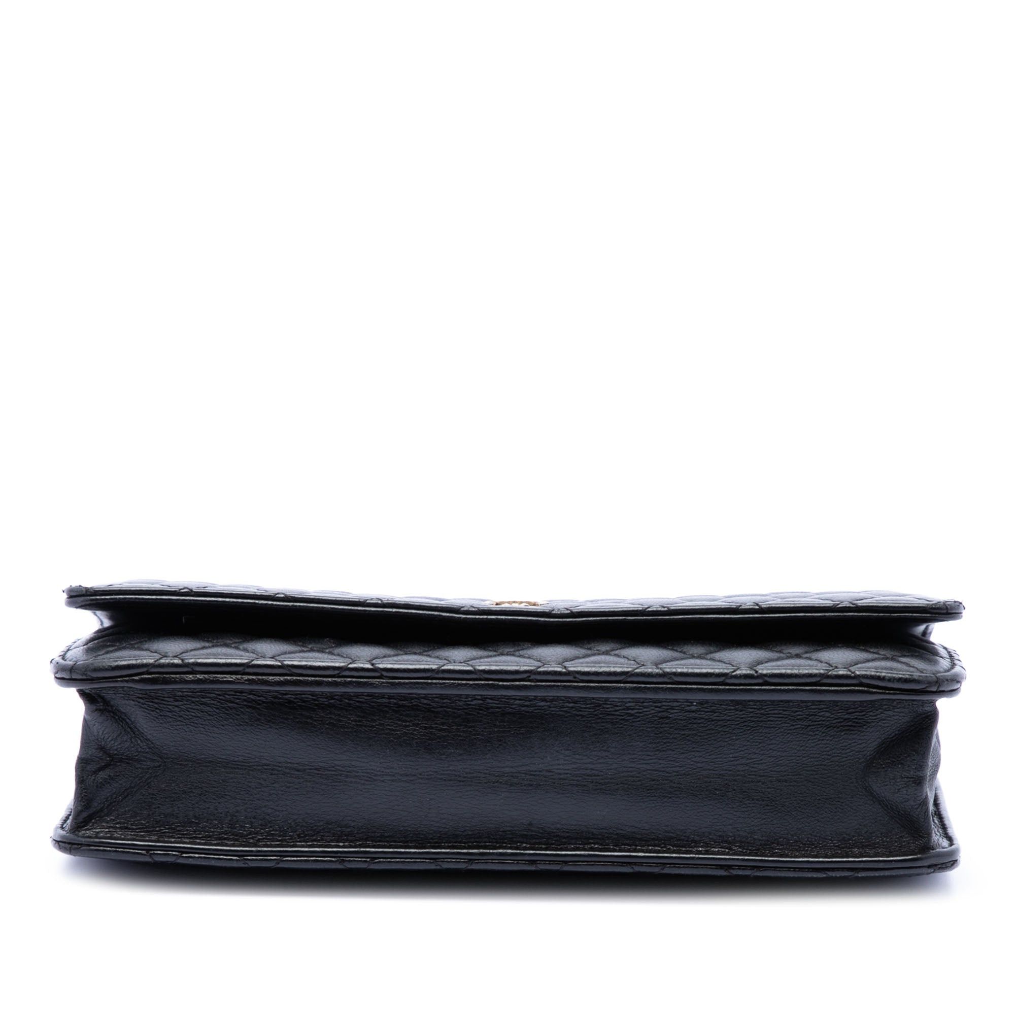 Chanel CC Microquilted Lambskin Wallet On Chain Size ONE SIZE - 3 Thumbnail