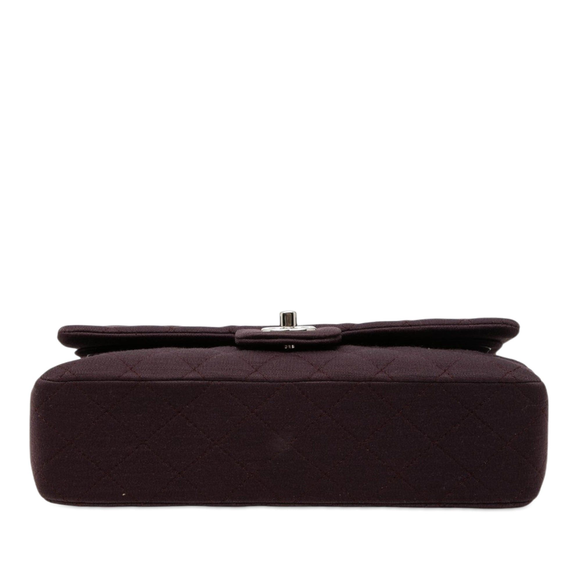 Chanel Medium Classic Jersey Double Flap Size ONE SIZE - 3 Thumbnail