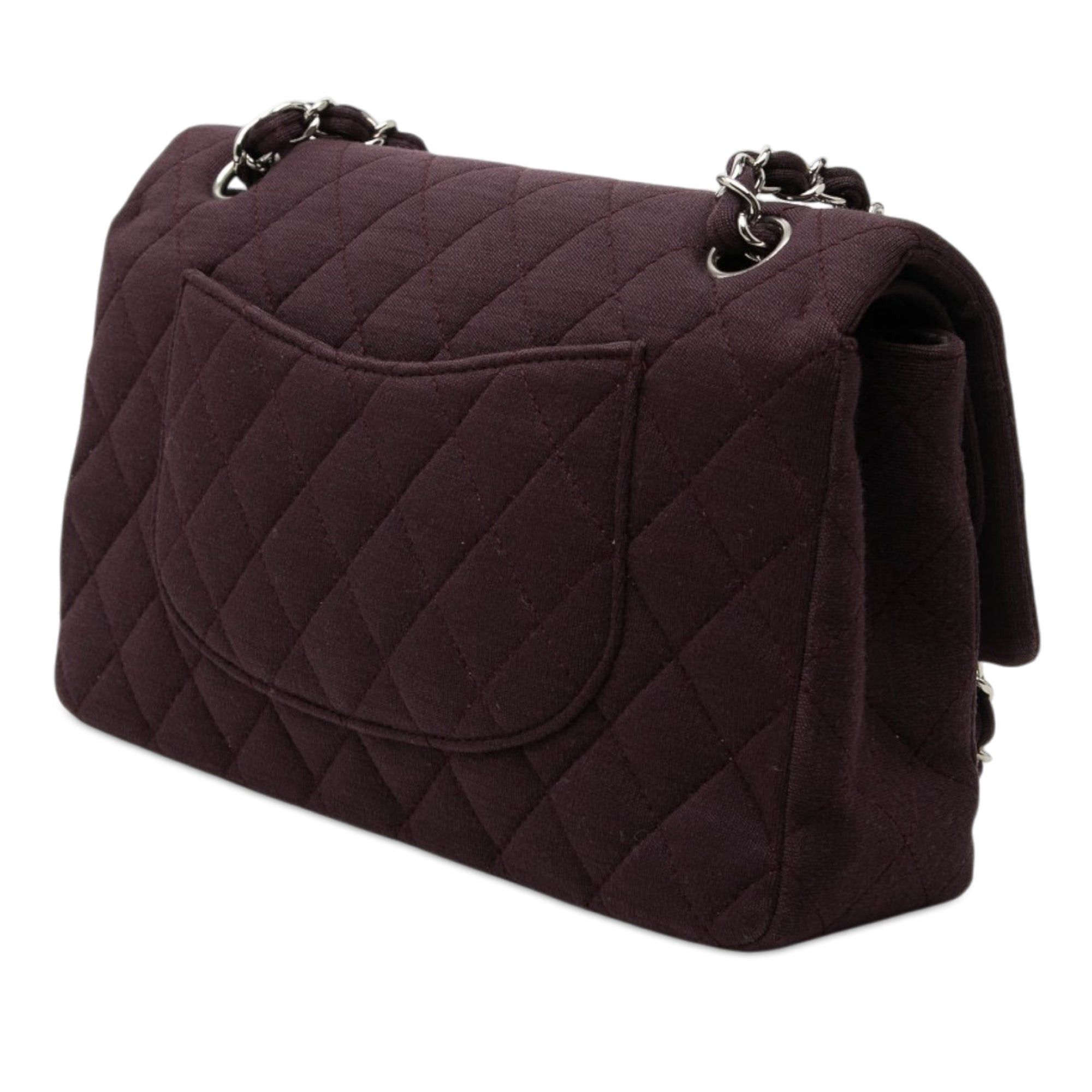 Chanel Medium Classic Jersey Double Flap Size ONE SIZE - 2 Thumbnail