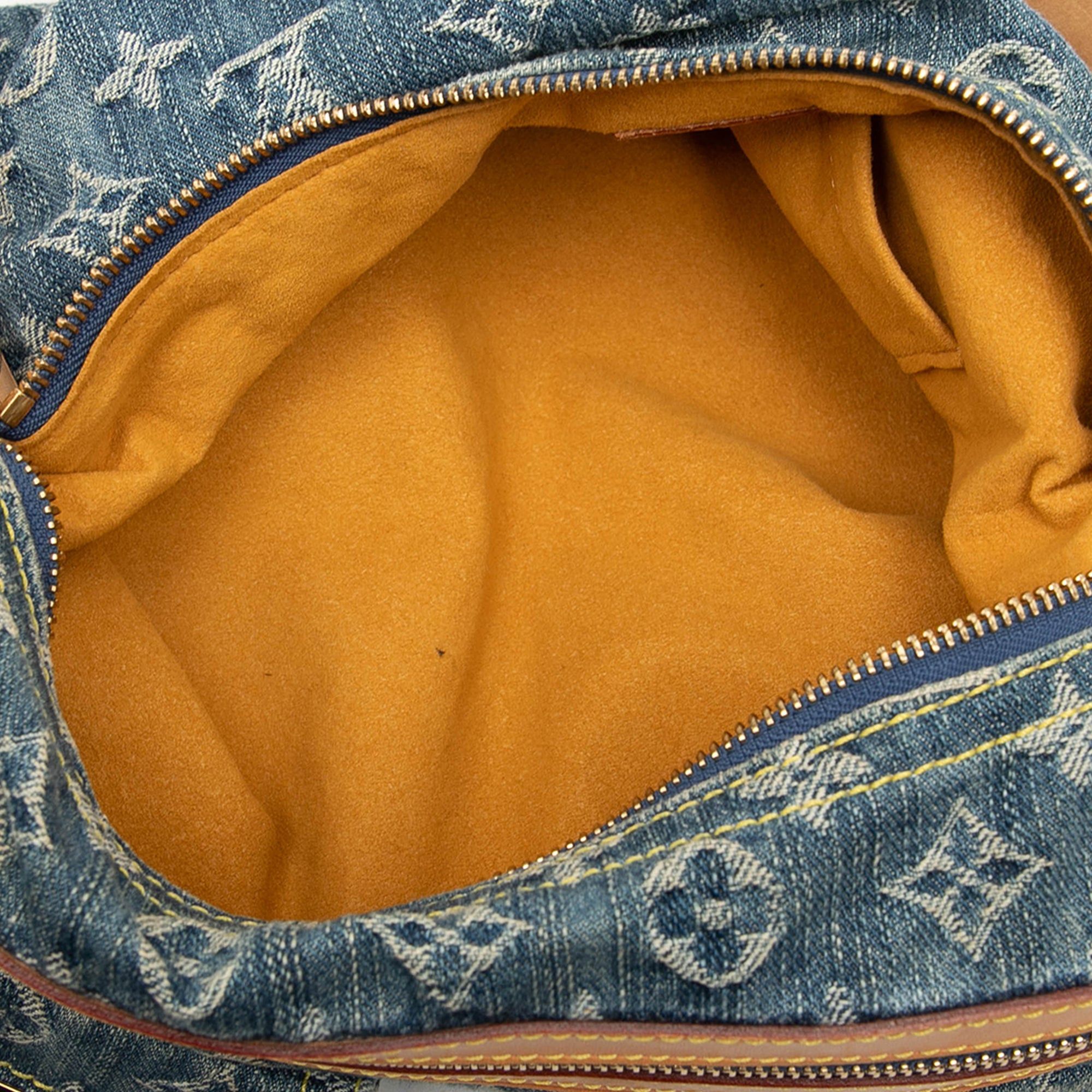 Louis Vuitton Monogram Denim Baggy PM Size ONE SIZE - 4 Thumbnail