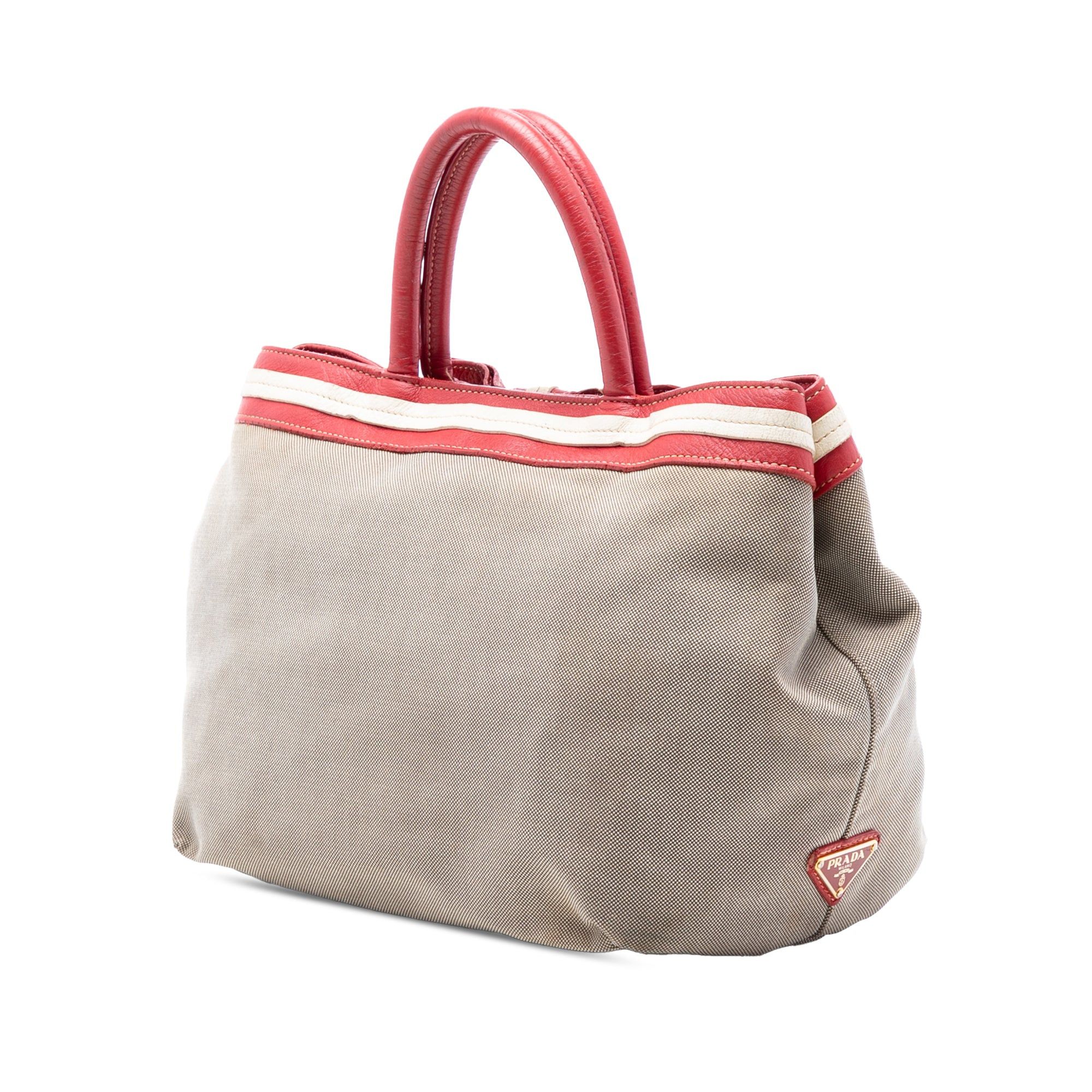 Prada Canvas Canapa Logo Tote Size ONE SIZE - 2 Thumbnail