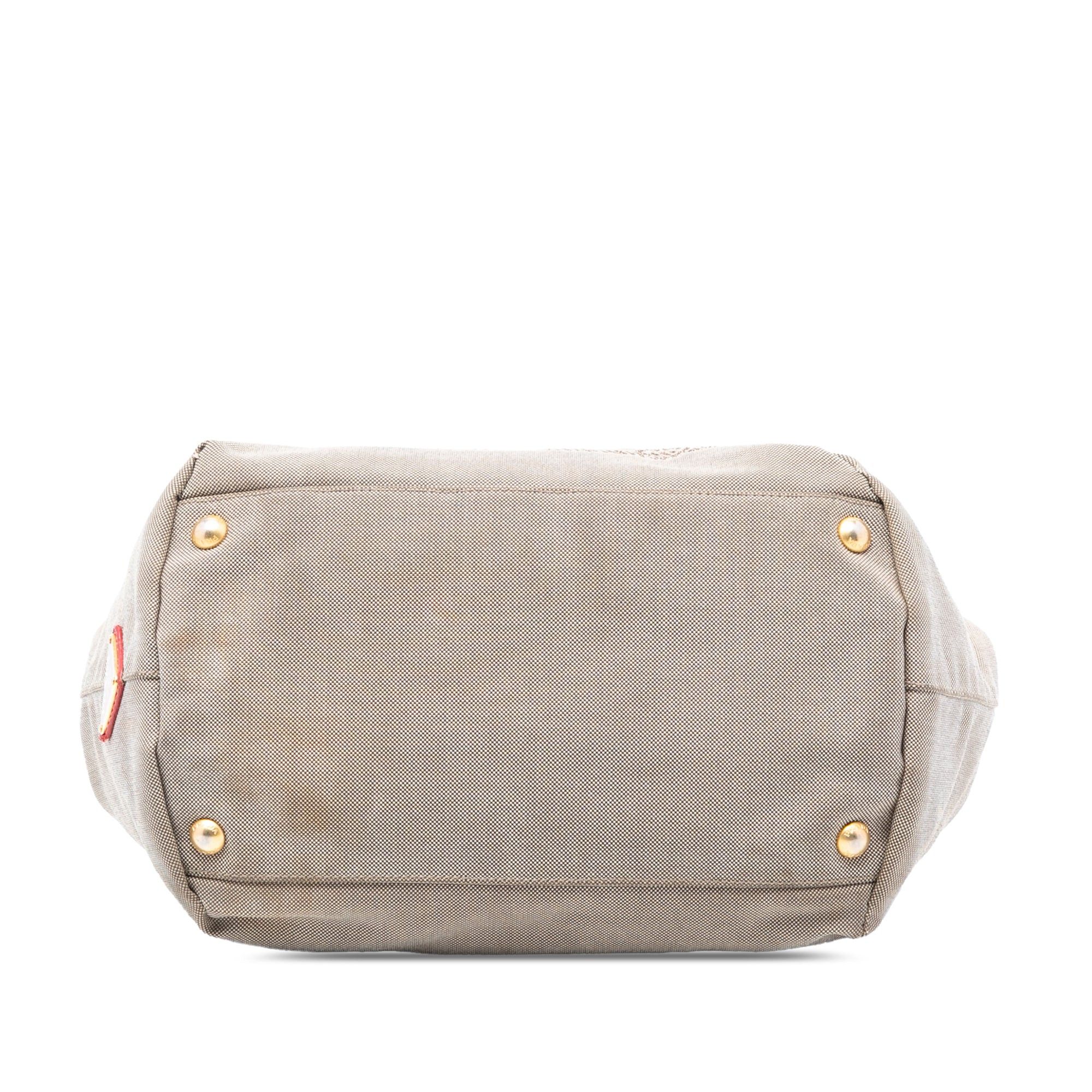 Prada Canvas Canapa Logo Tote Size ONE SIZE - 3 Thumbnail