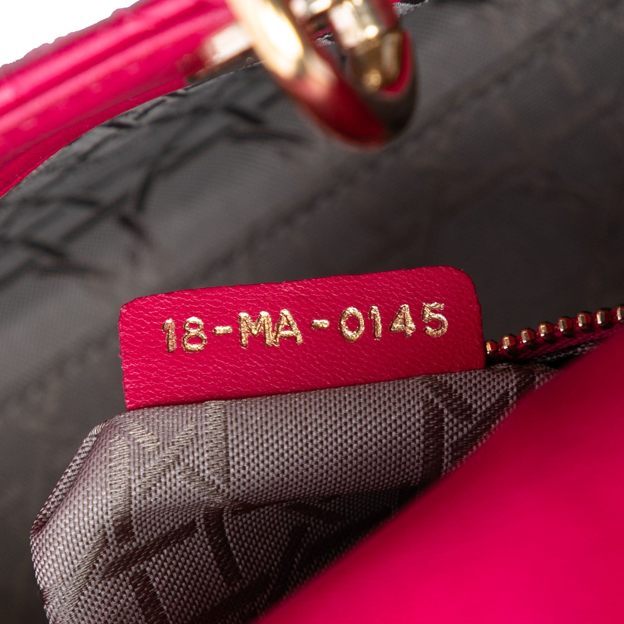 Dior Mini Lambskin Cannage Lady Dior Size ONE SIZE - 6 Thumbnail
