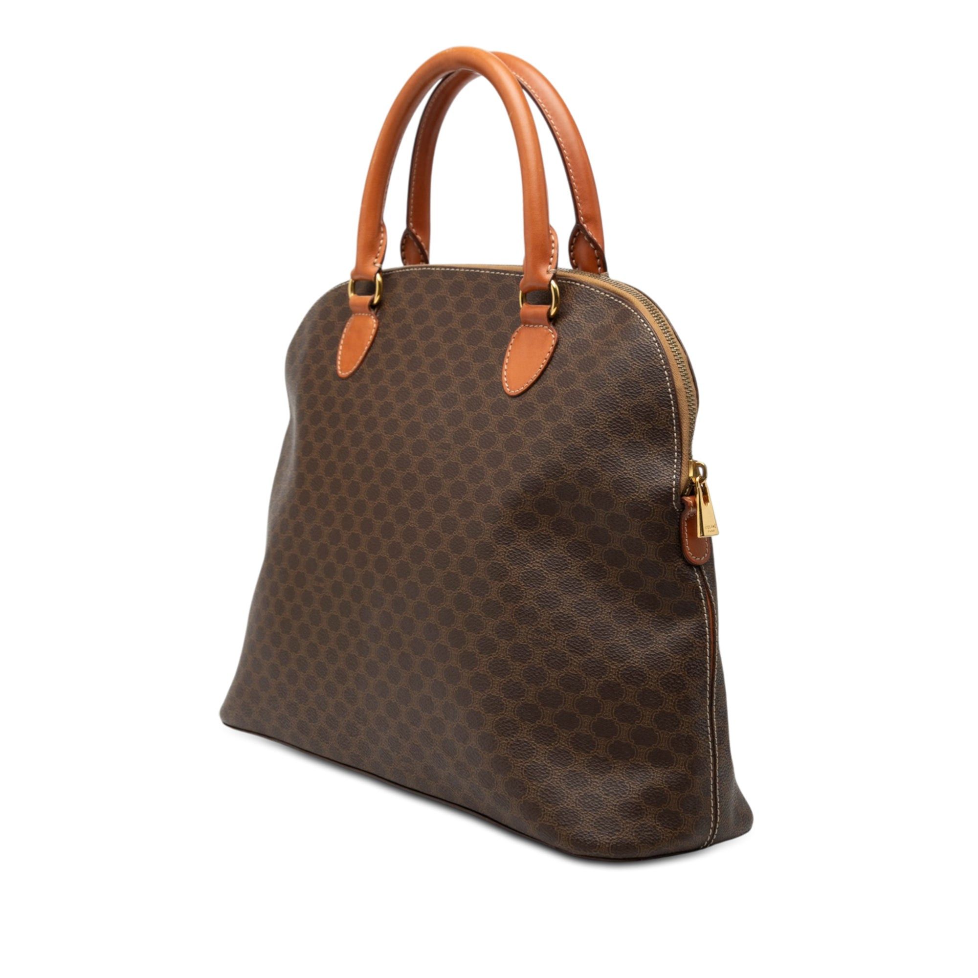 Celine Macadam Coated Canvas Dome Satchel Size ONE SIZE - 2 Thumbnail