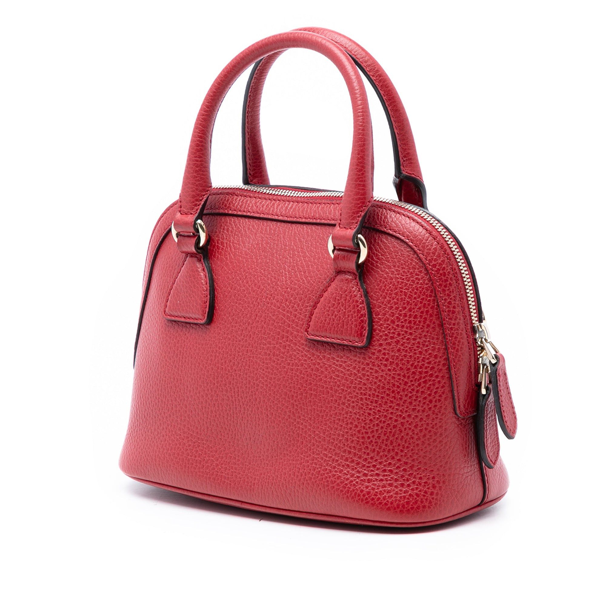 Gucci Mini Leather GG Charm Dome Satchel Size ONE SIZE - 2 Thumbnail
