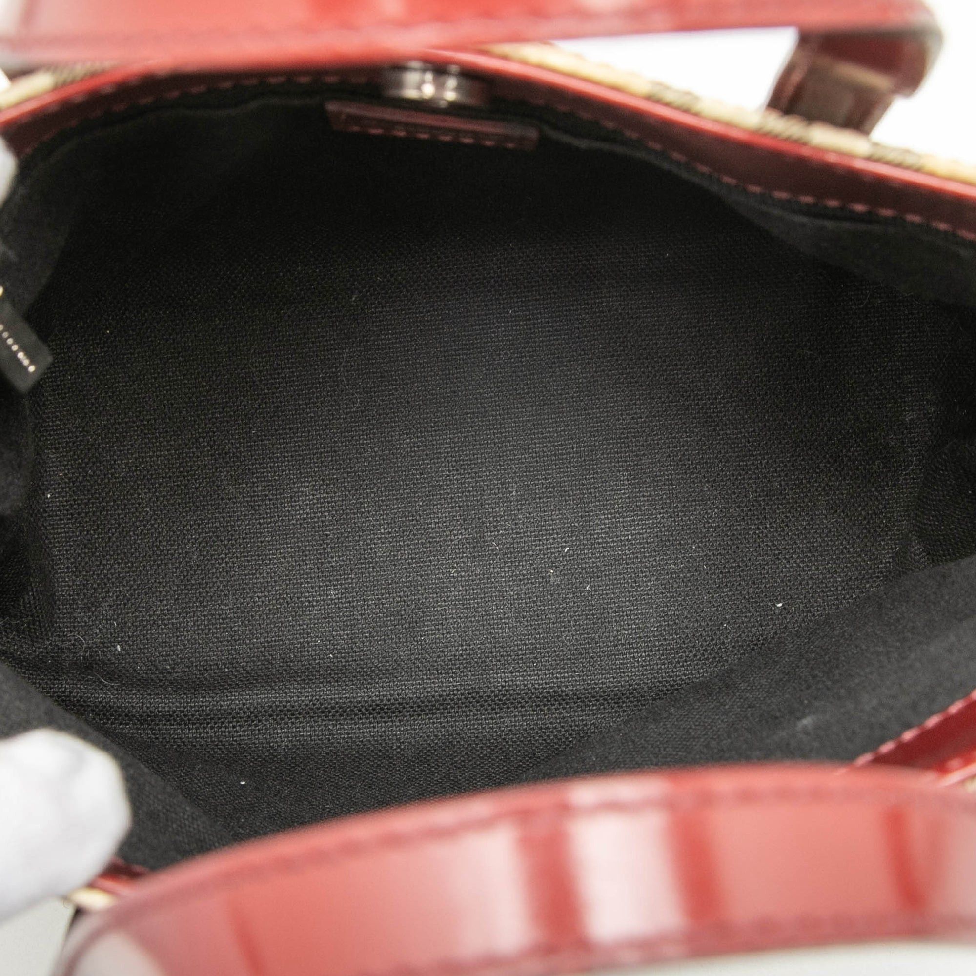Burberry Haymarket Check Coated Canvas Handbag Size ONE SIZE - 4 Thumbnail