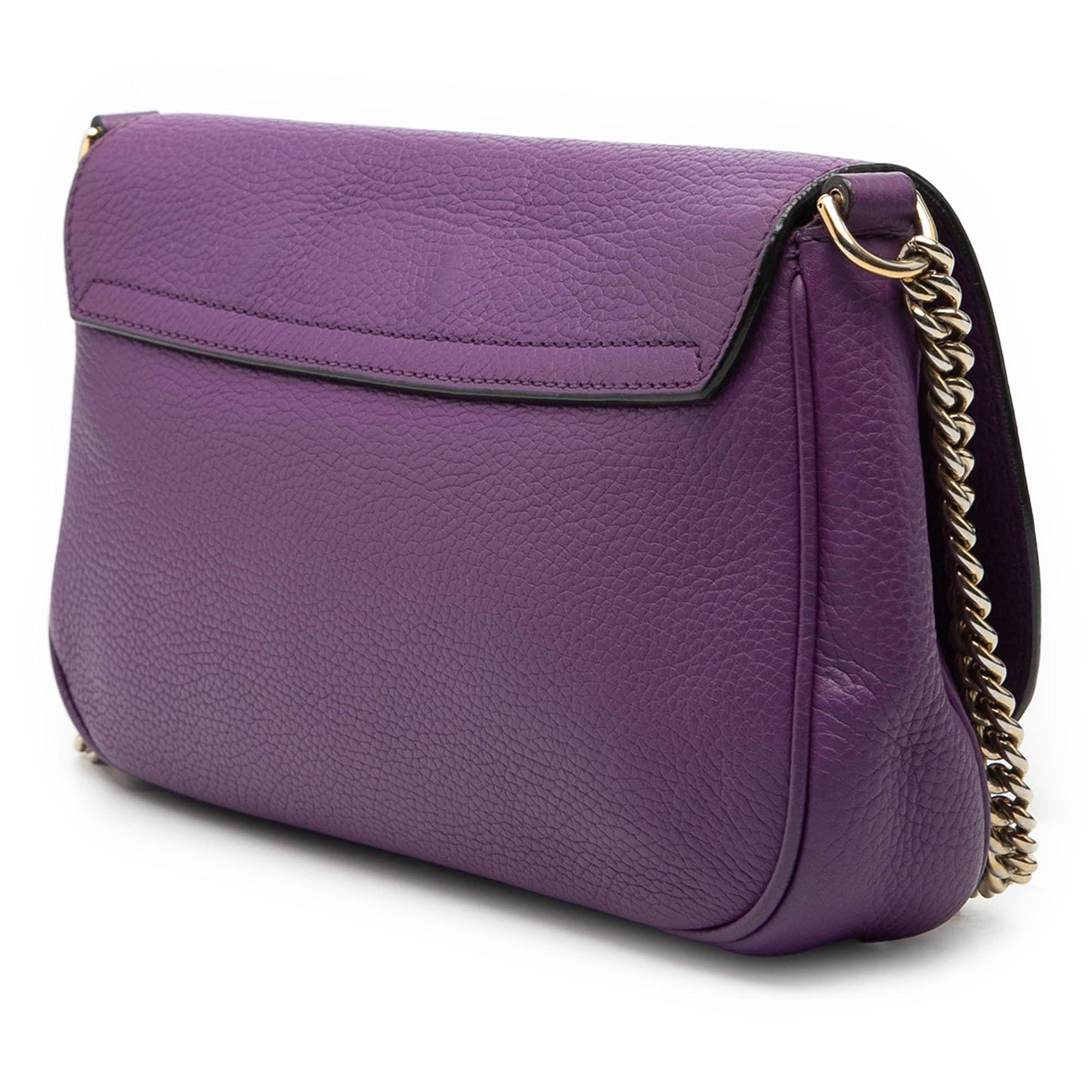 Gucci Medium Calfskin Soho Chain Flap Crossbody Size ONE SIZE - 2 Thumbnail