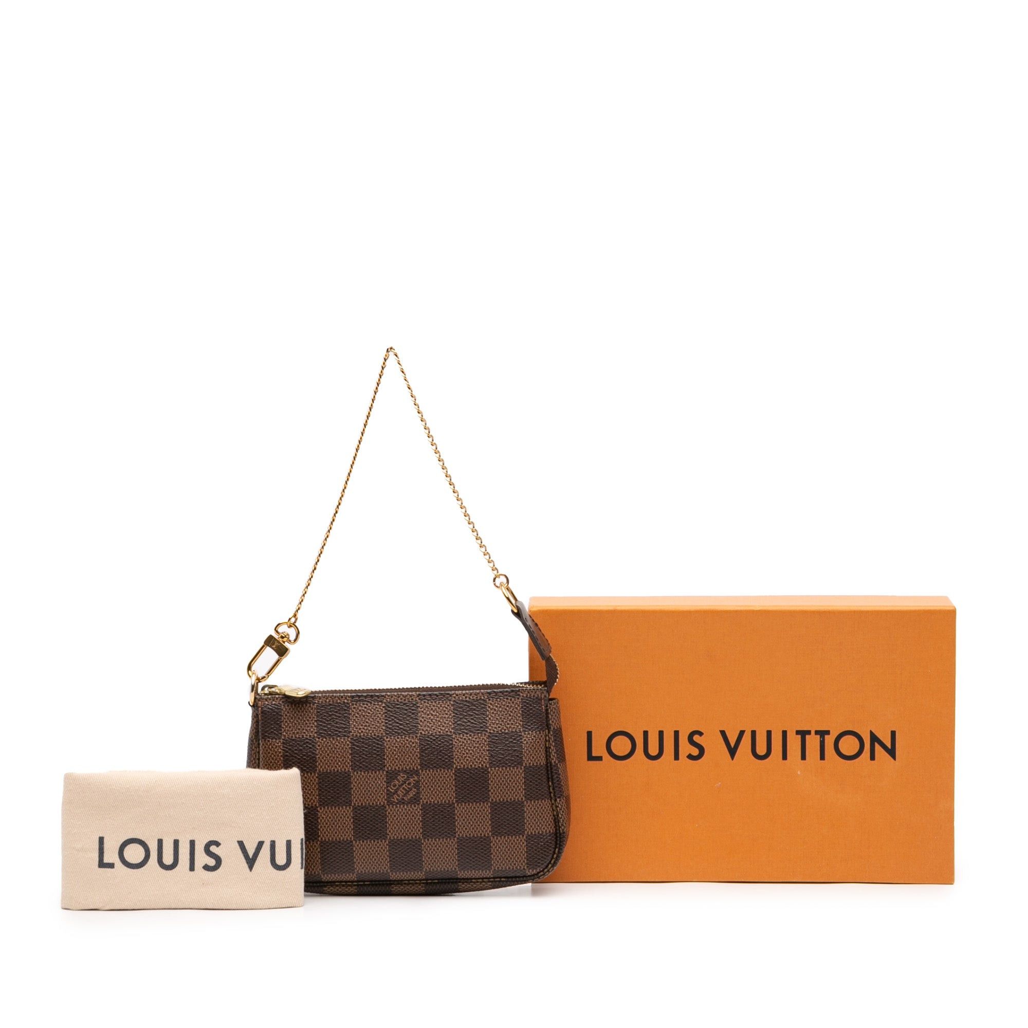 Louis Vuitton Damier Ebene Mini Pochette Accessoires Size ONE SIZE - 11 Thumbnail