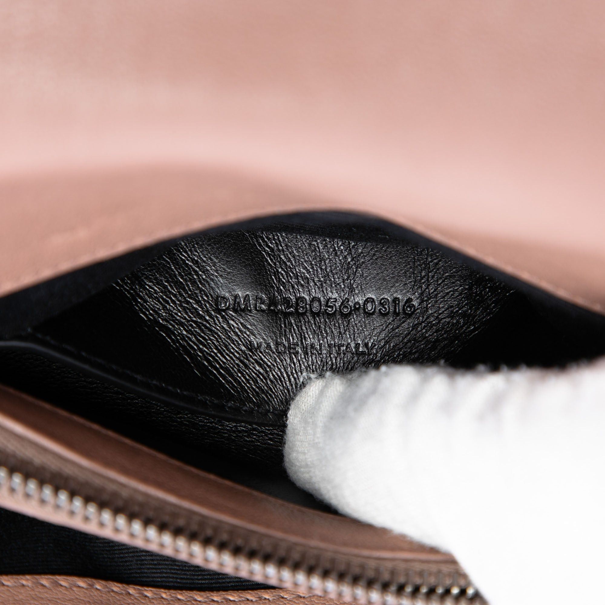 Saint Laurent Paris Medium Chevron Sheepskin Monogram College Satchel Size ONE SIZE - 5 Thumbnail