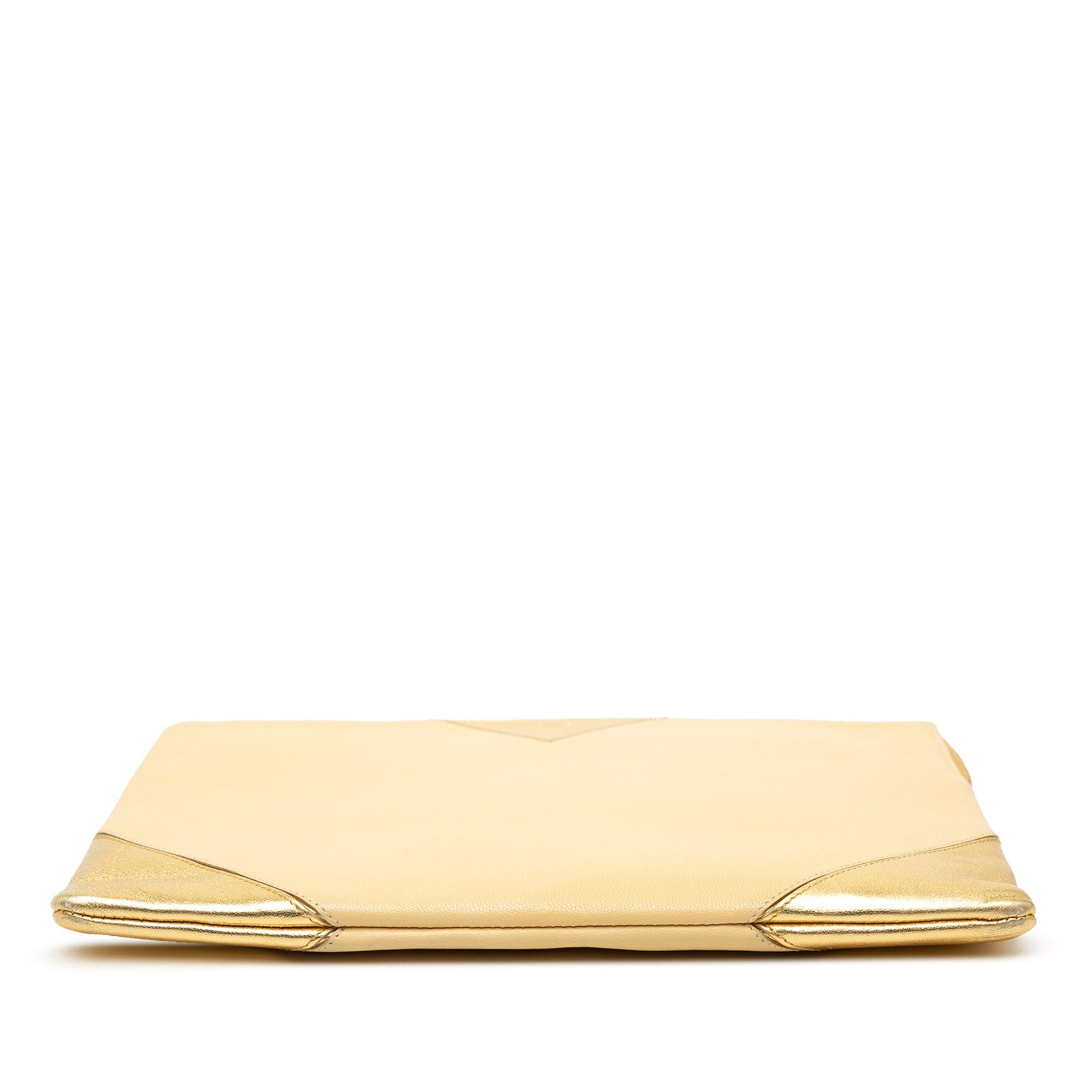 Celine Bicolor Lambskin Coeur Clutch Size ONE SIZE - 3 Thumbnail