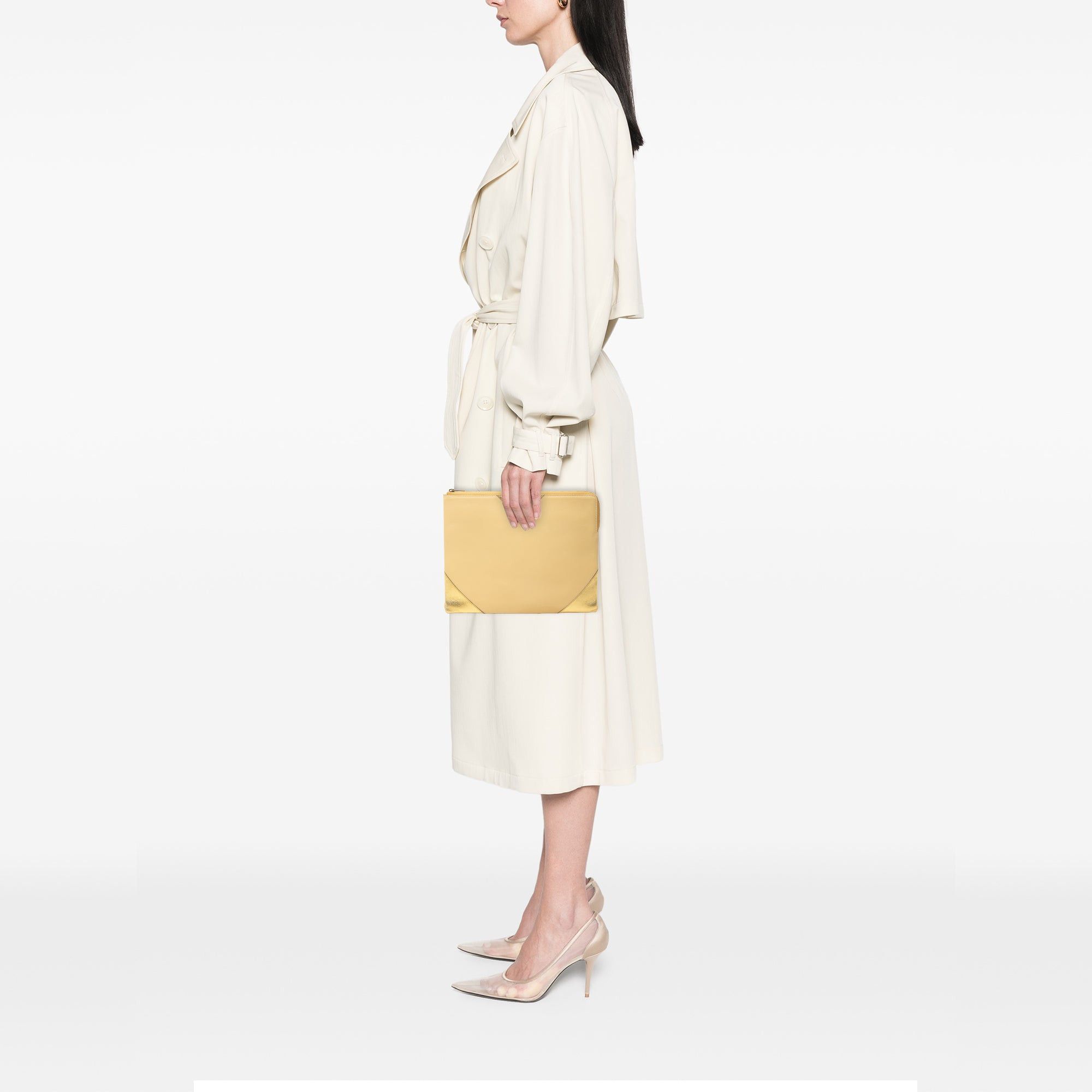 Celine Bicolor Lambskin Coeur Clutch Size ONE SIZE - 7 Thumbnail