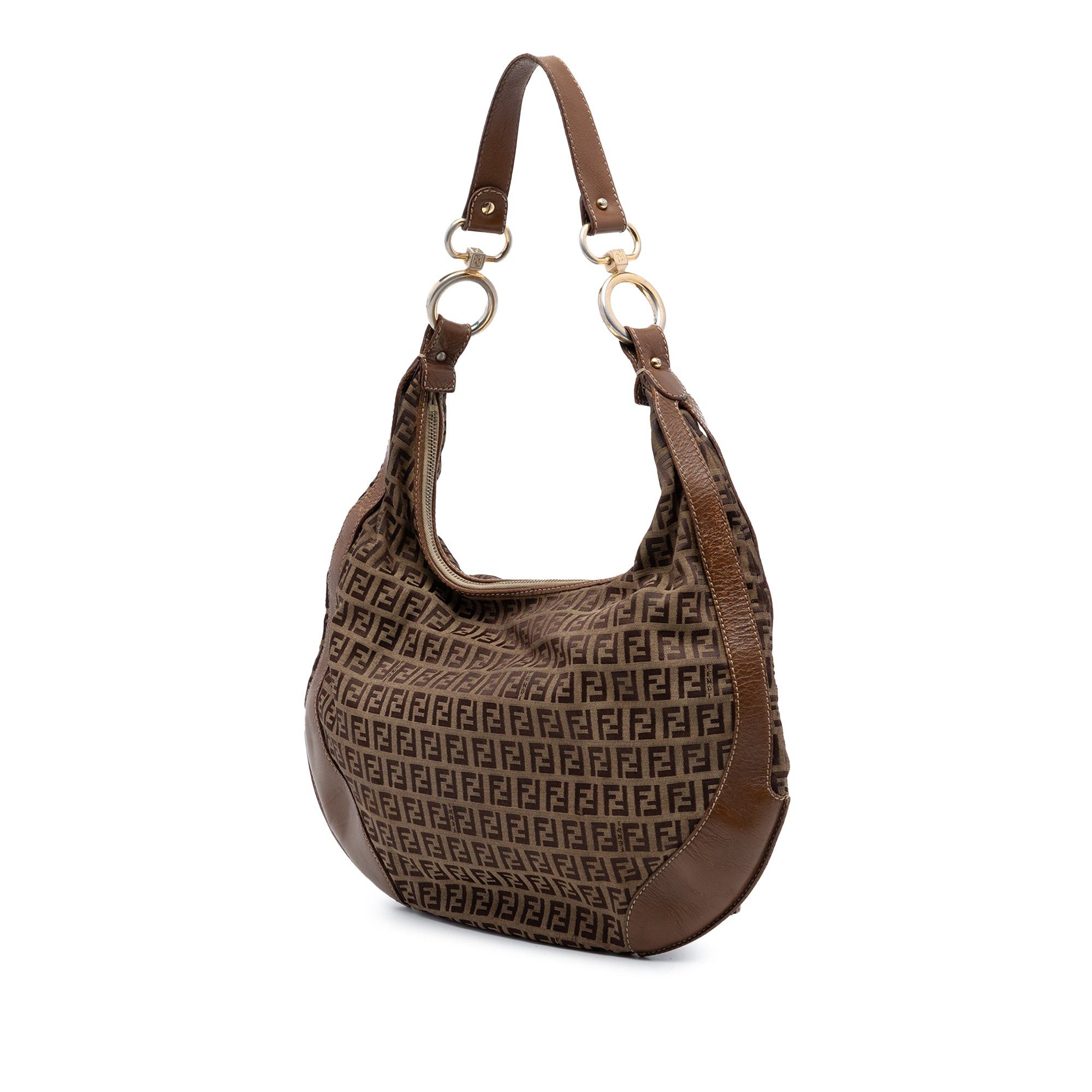 Fendi Zucchino Canvas Chef Pocket Hobo Size ONE SIZE - 2 Thumbnail